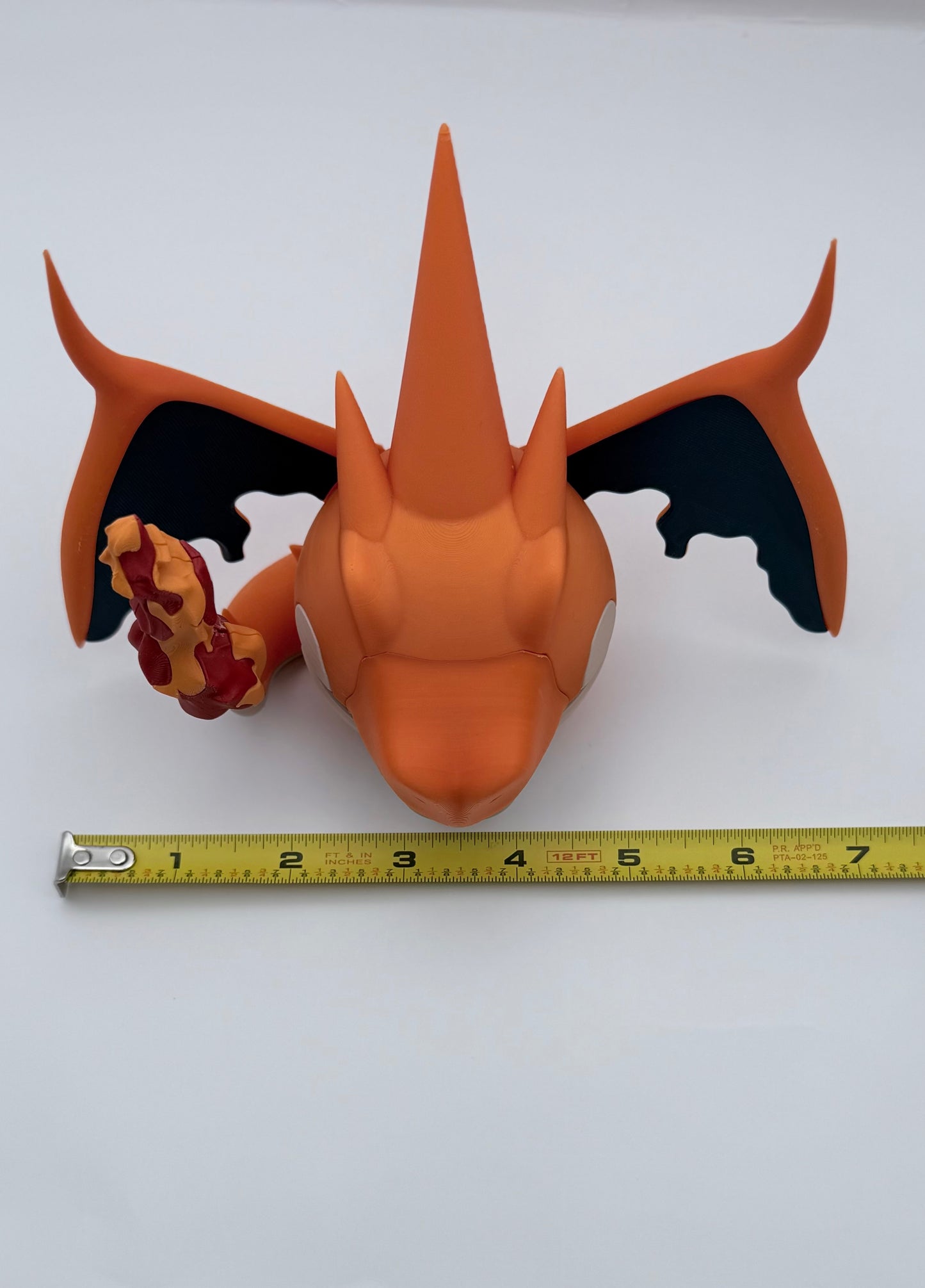 Mega Charizard Y Inspired Character Ball | Premium 3D Printed Pokémon Display Collectible | SnapLayerCreations