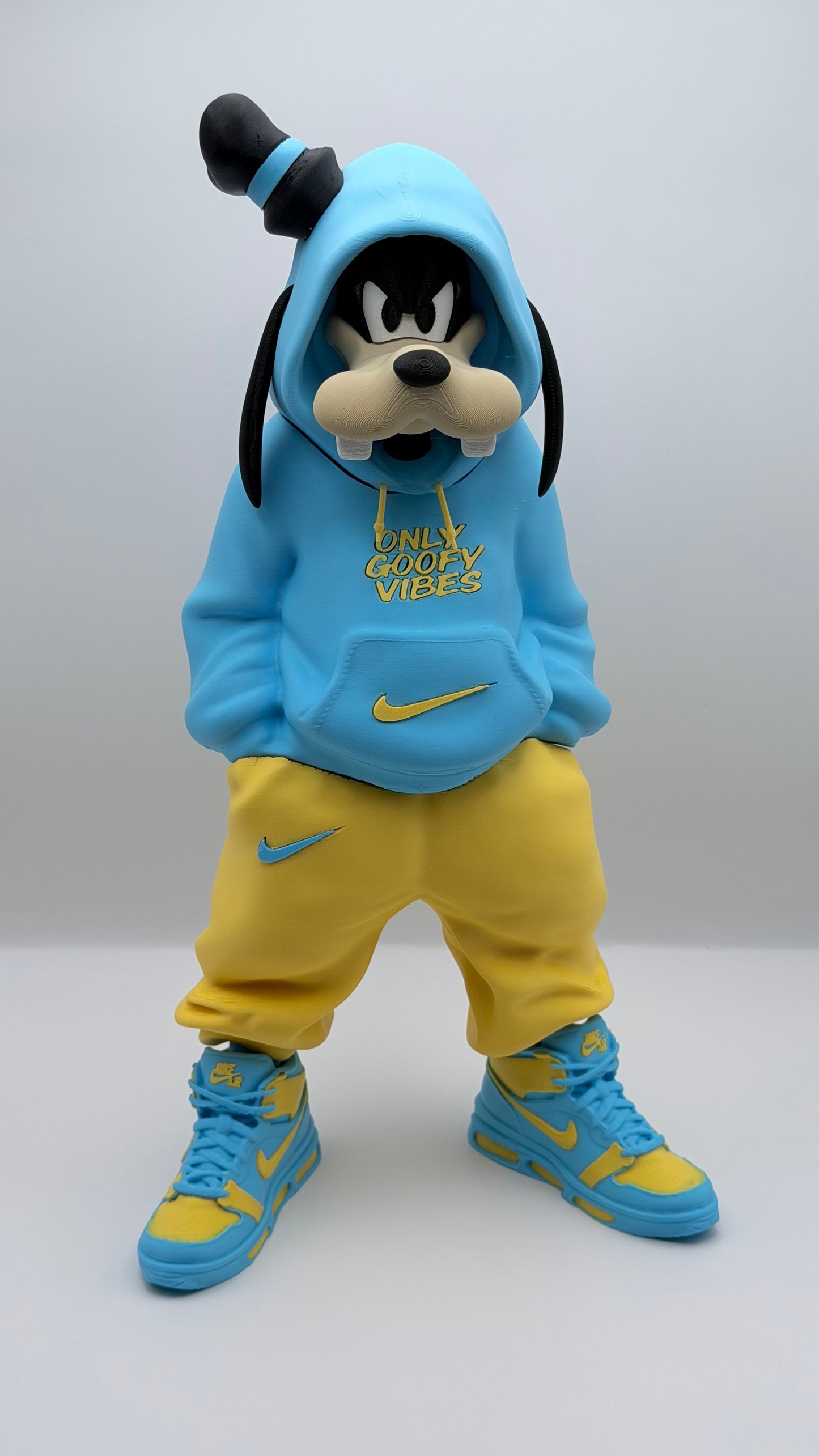 Urban Goofy Inspired 3D Print | Street Style Cartoon Decor Figure