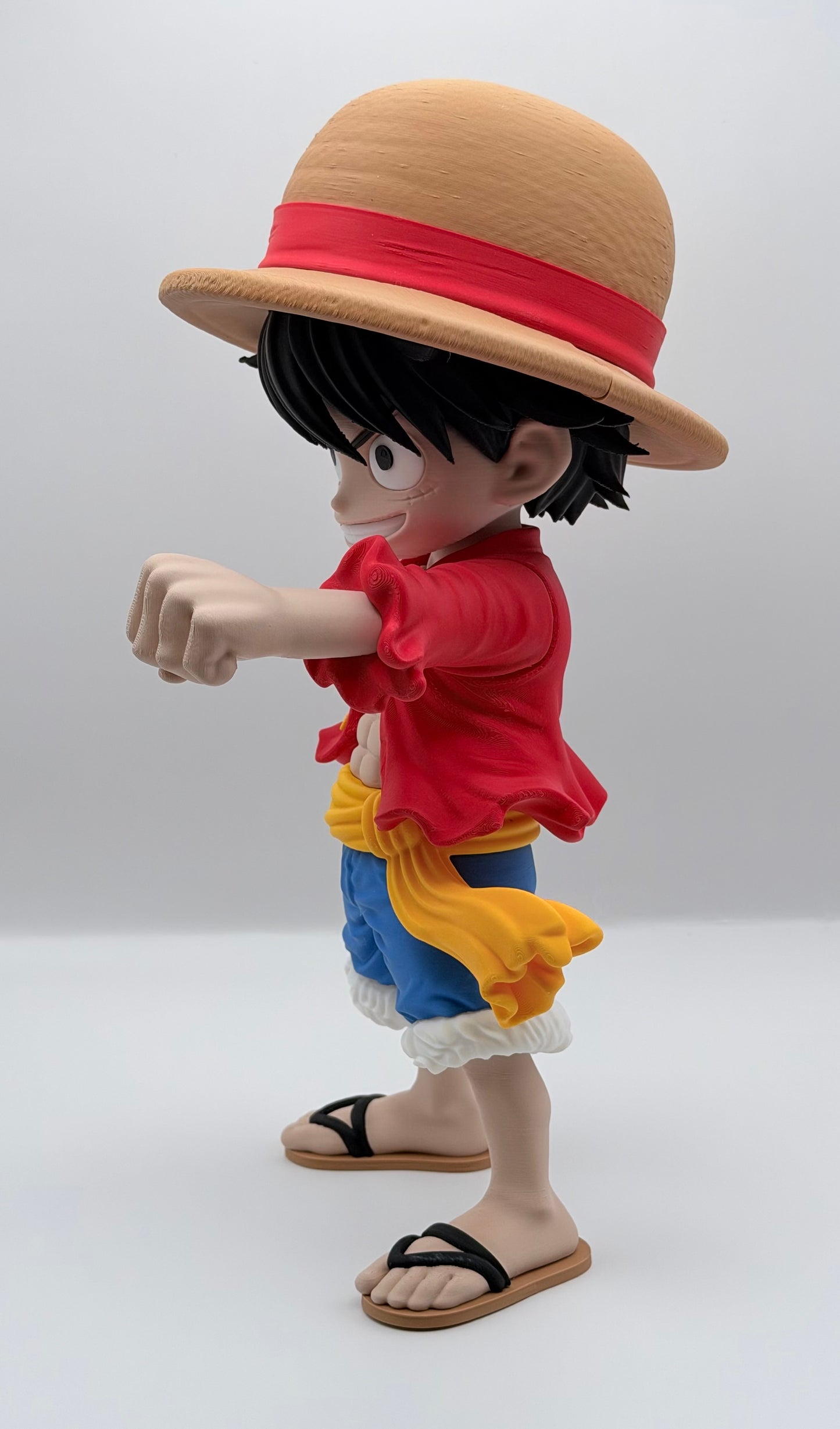 Luffy Inspired 3D Printed Anime Collectible Statue