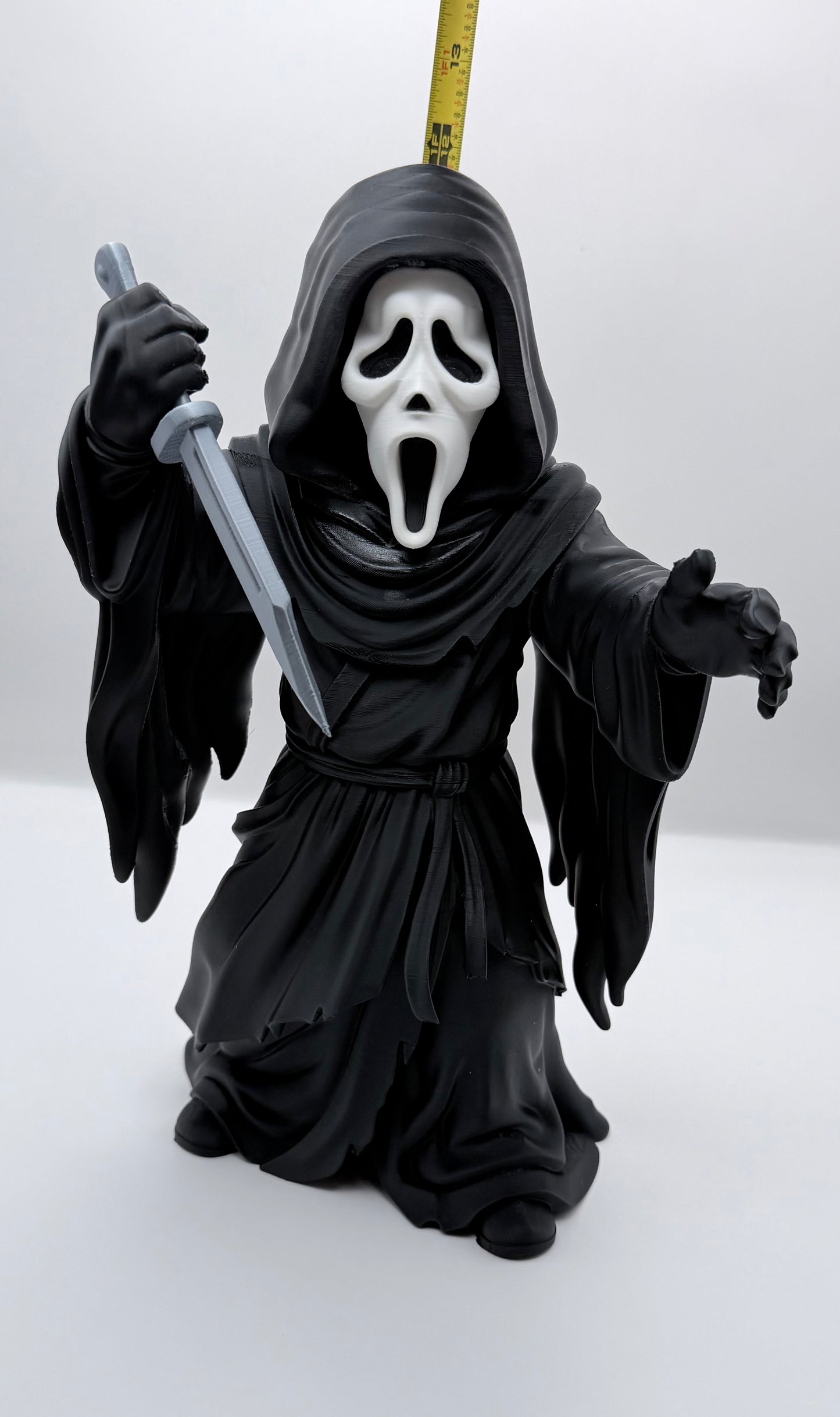 Ghostface Scream Inspired 3D Printed Horror Collectible Statue