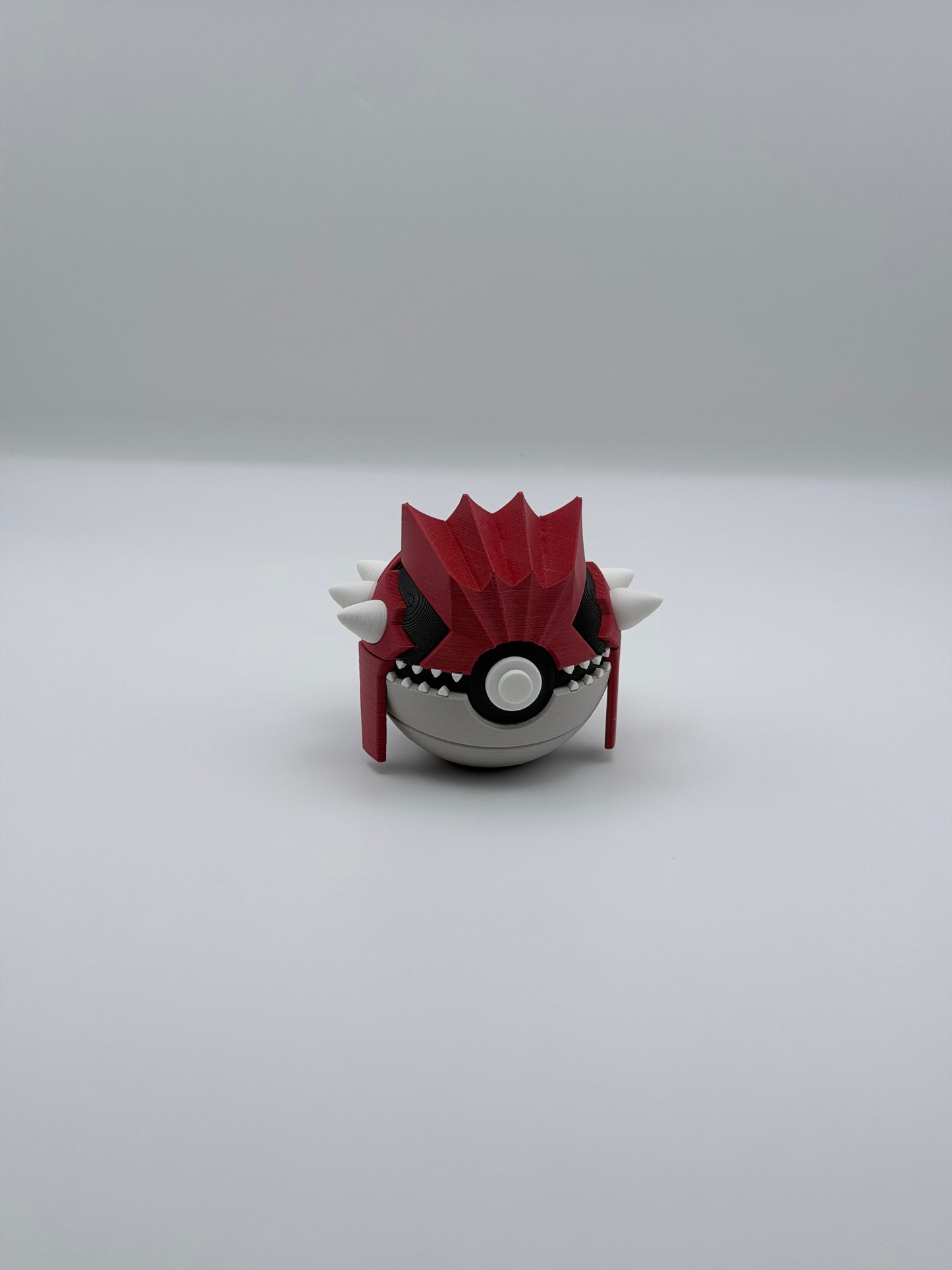 Groudon Inspired Character Ball – Premium 3D Printed Pokémon Display Collectible