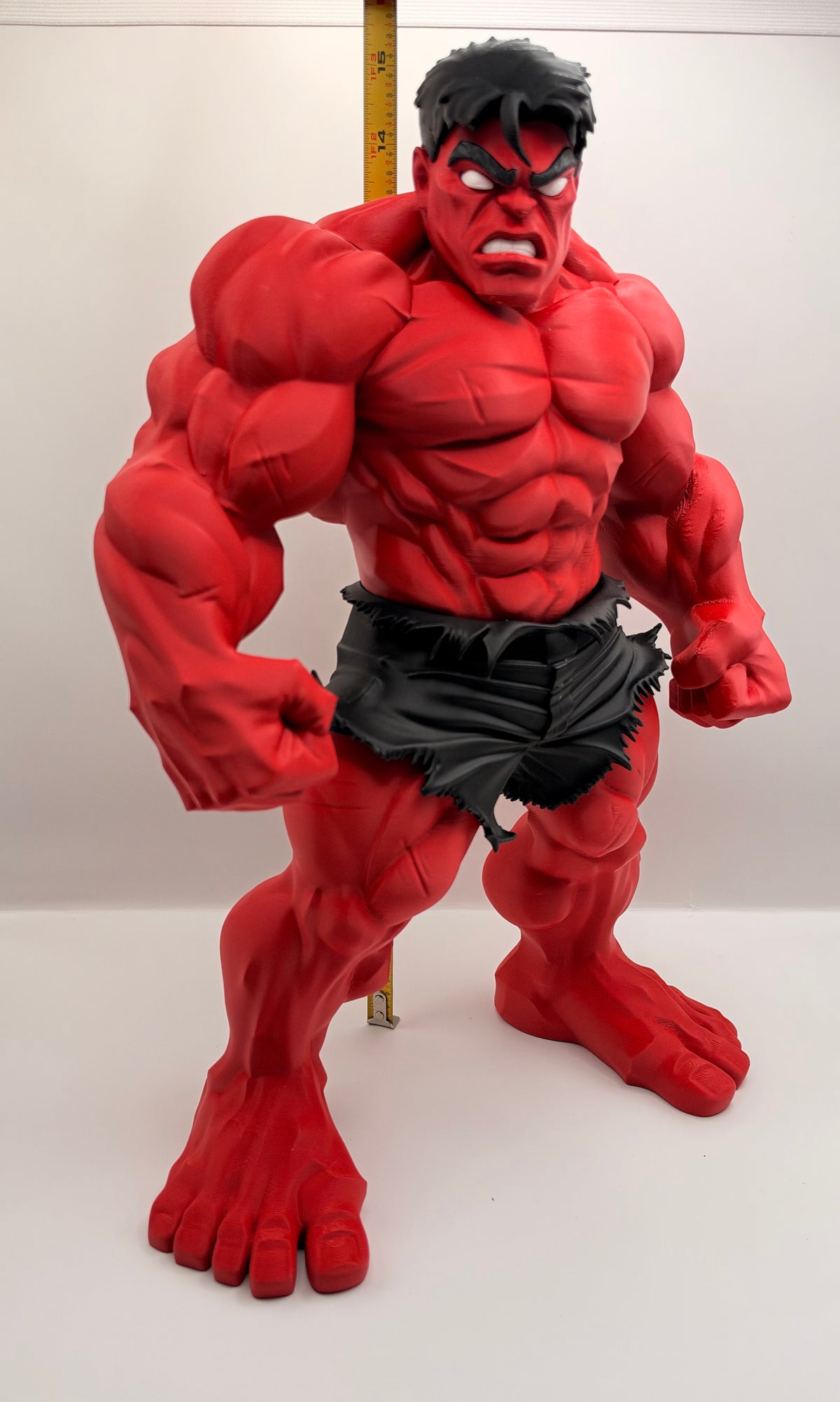 Red Hulk Statue | Marvel Inspired 15” 3D Printed Collectible | Superhero Display Figure Decor (Copy)
