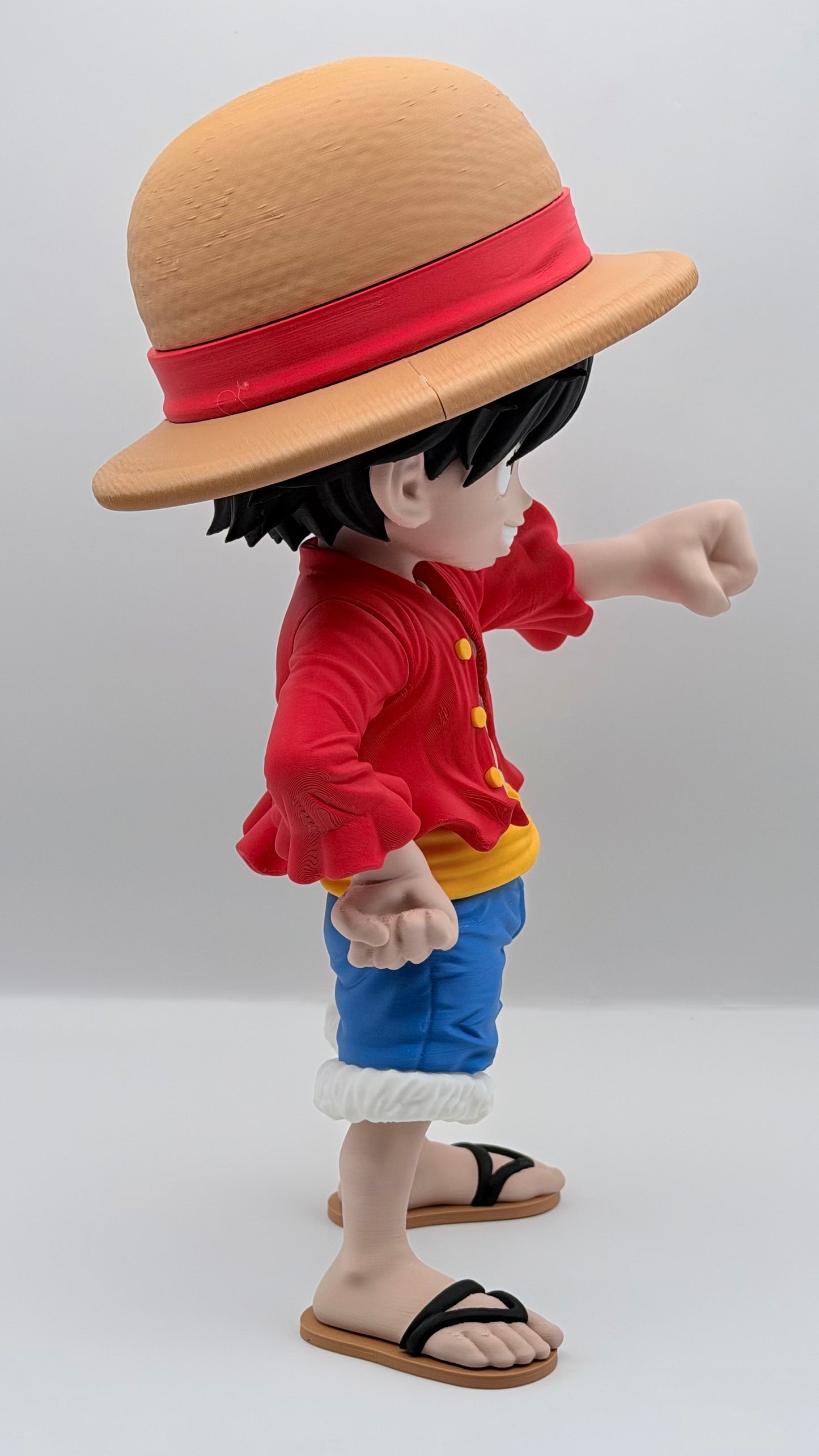 Luffy Inspired 3D Printed Anime Collectible Statue