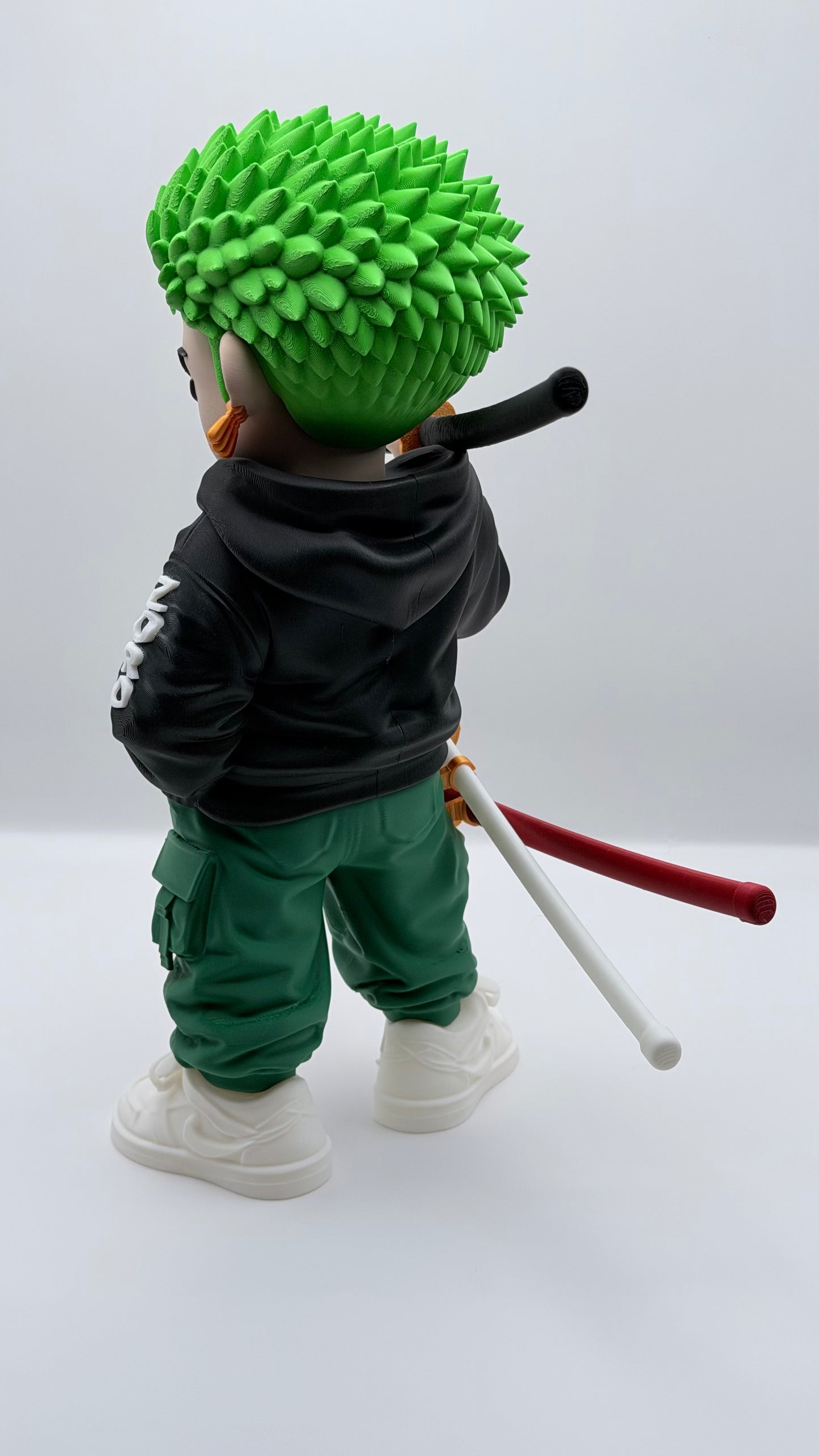 Urban Zoro Statue | One Piece Inspired 3D Printed Collectible | Anime Display Figure