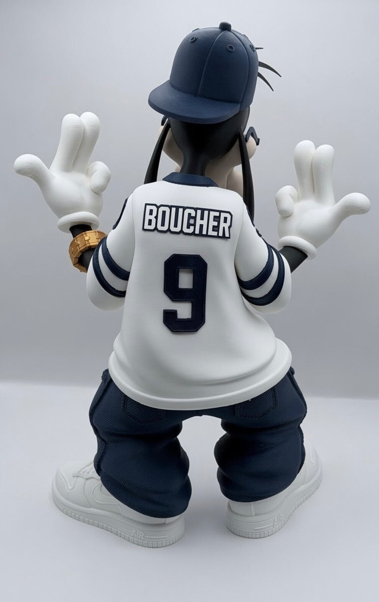 Urban Goofy Statue – 16” 3D Printed Collectible | Streetwear Inspired Display Figure