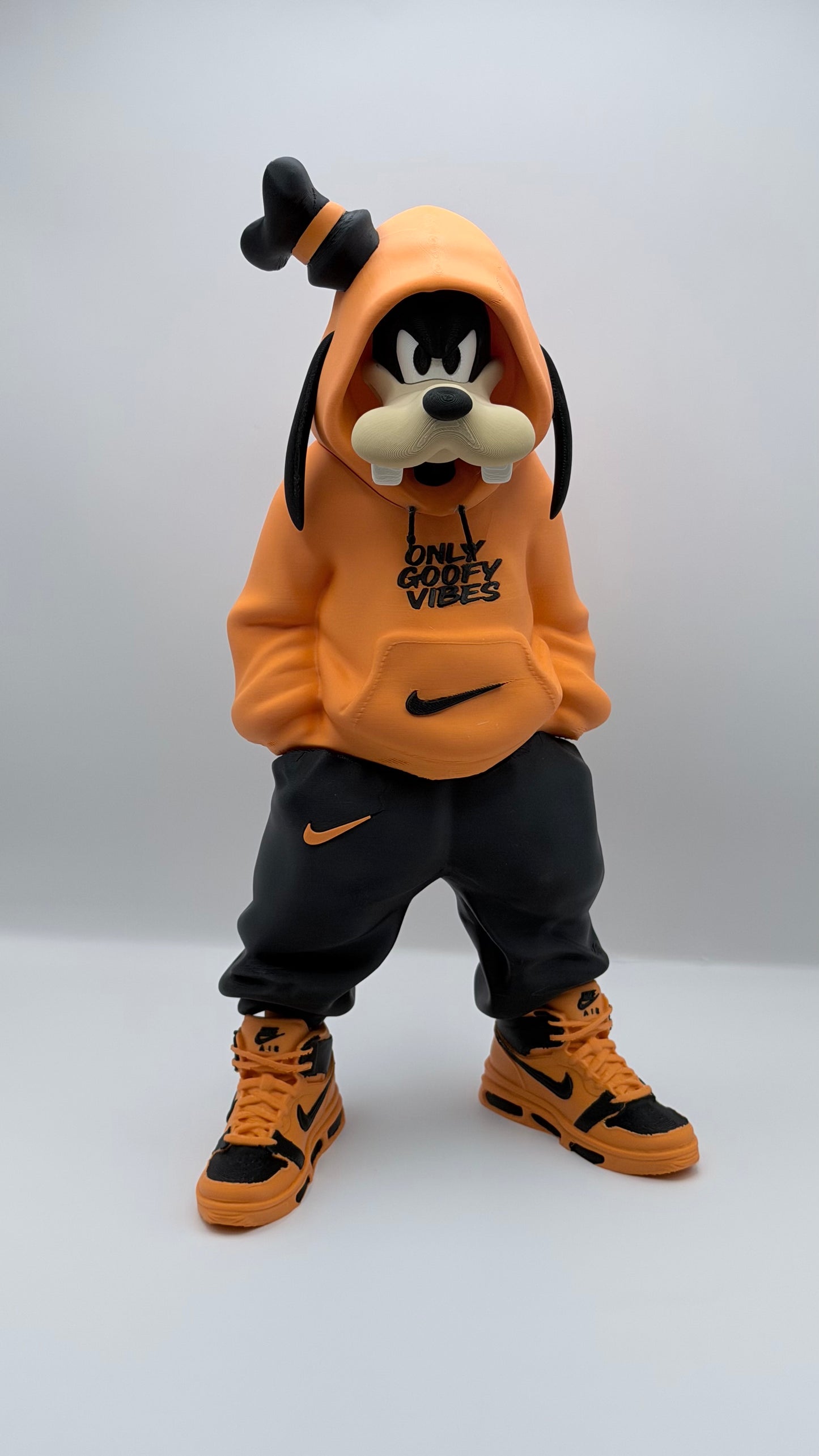 Urban Goofy Inspired 3D Print | Street Style Cartoon Decor Figure