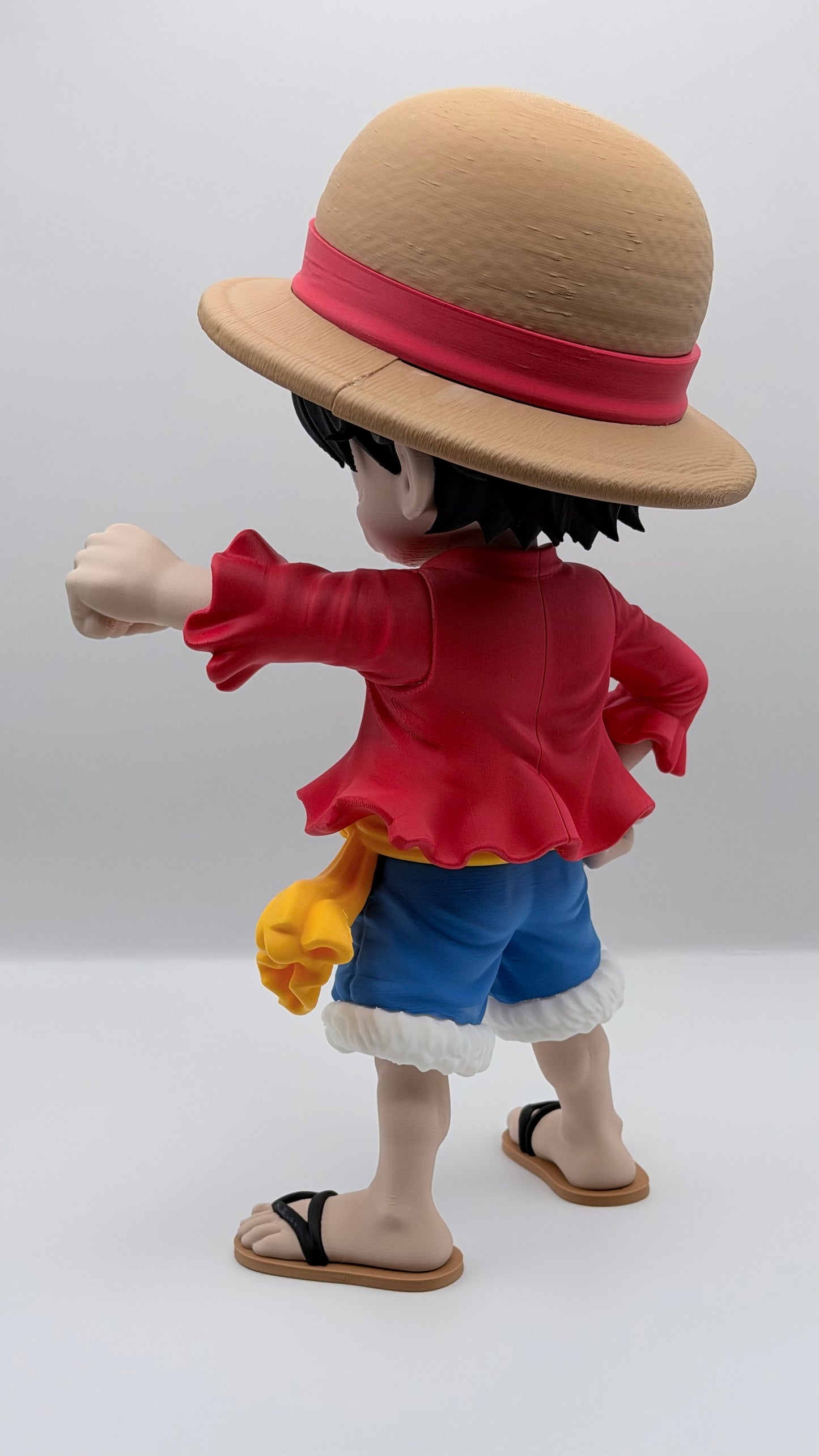Luffy Inspired 3D Printed Anime Collectible Statue