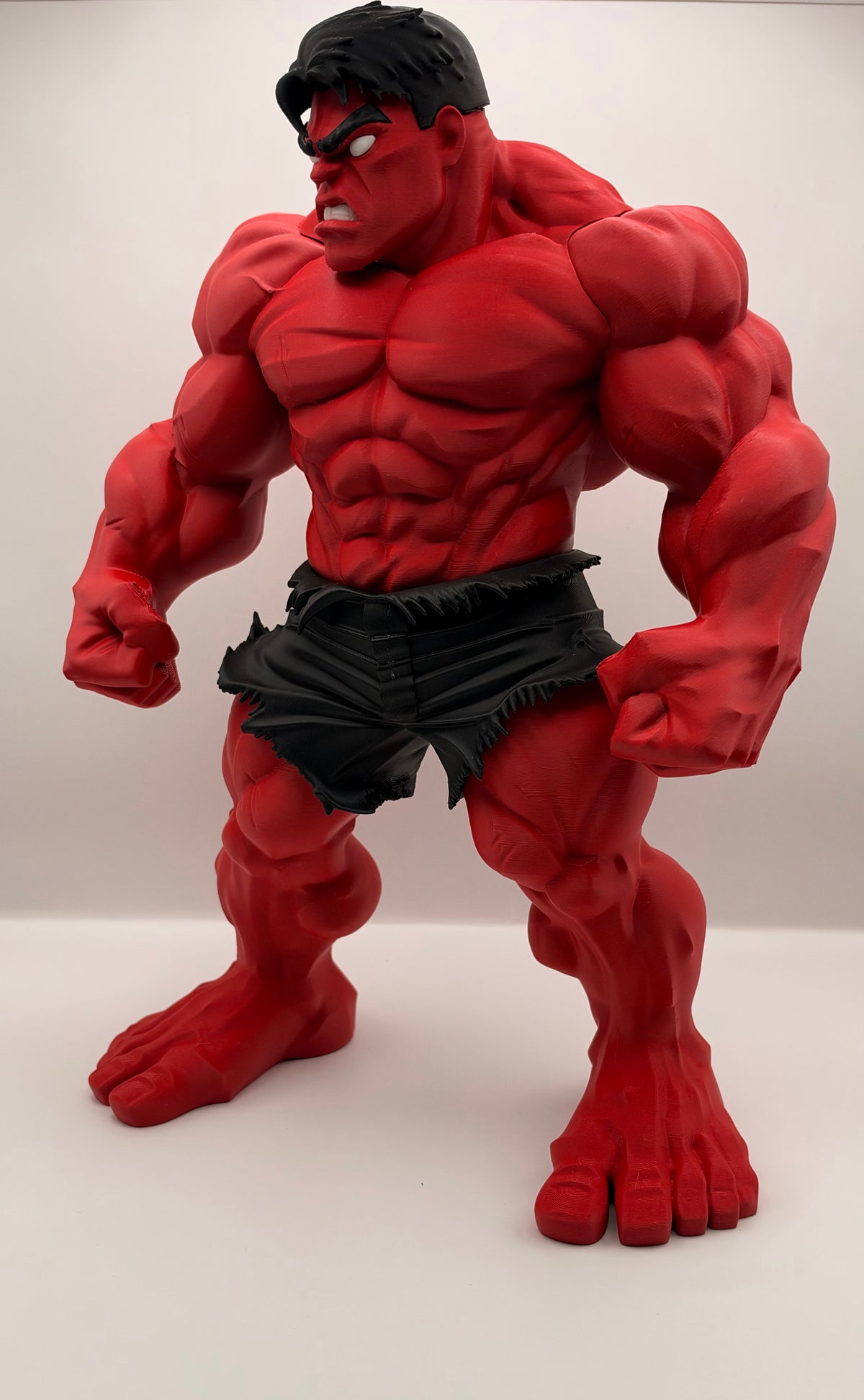 Red Hulk Statue | Marvel Inspired 15” 3D Printed Collectible | Superhero Display Figure Decor (Copy)