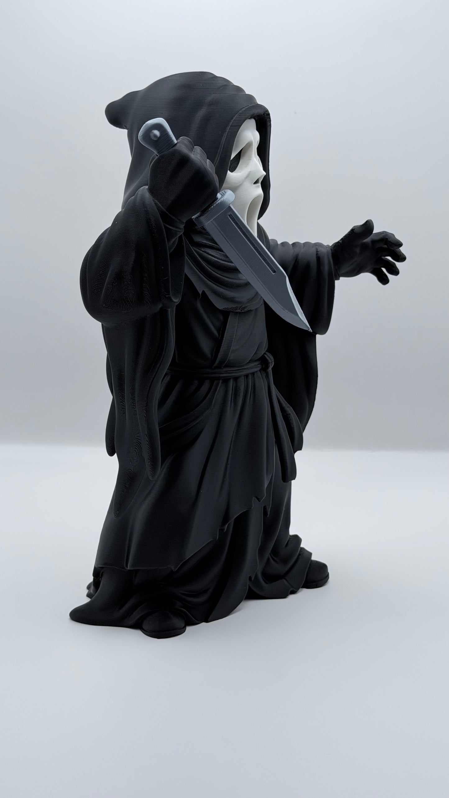 Ghostface Scream Inspired 3D Printed Horror Collectible Statue