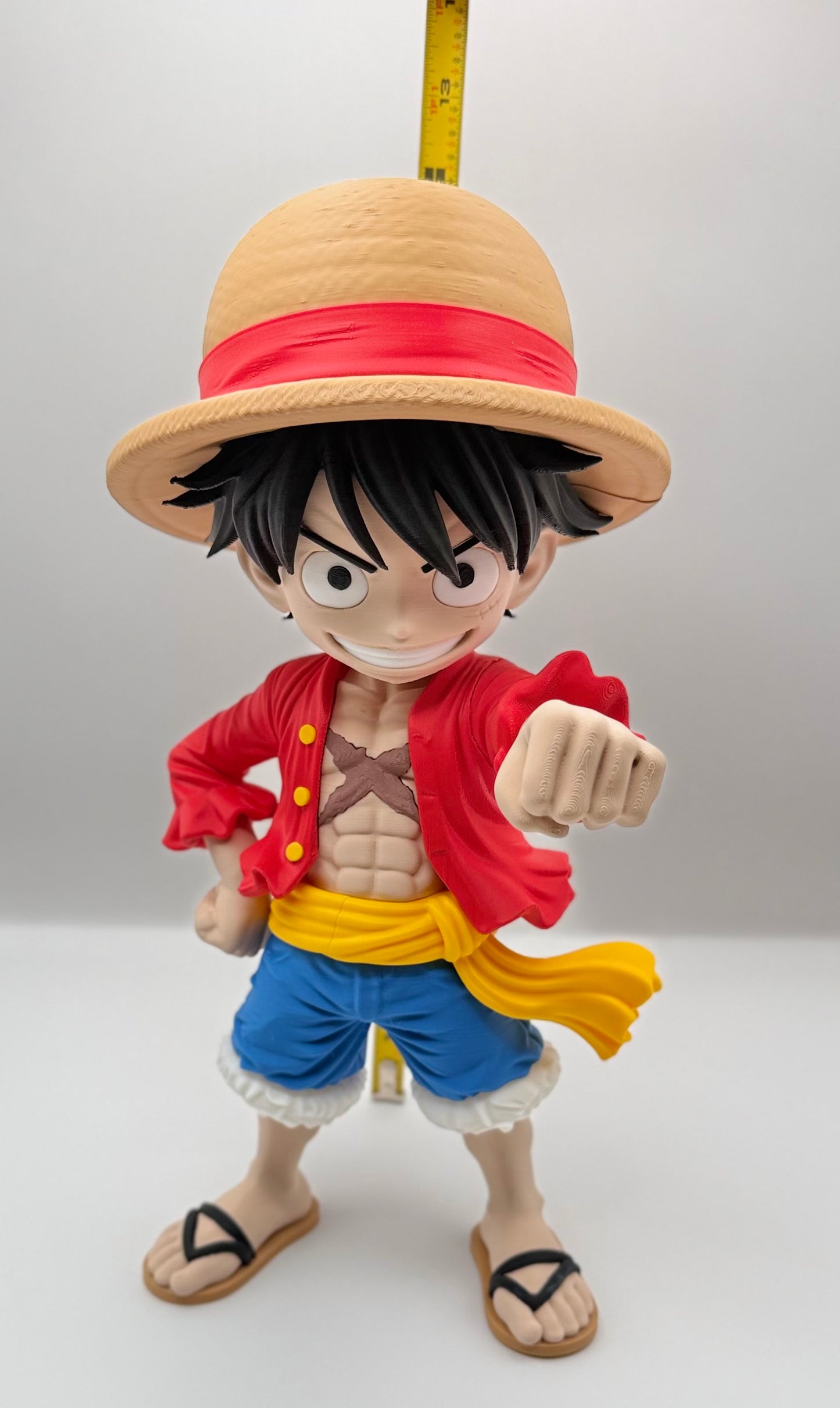 Luffy Inspired 3D Printed Anime Collectible Statue