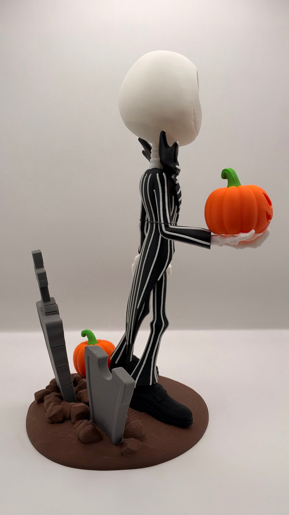 Jack Skellington Halloween Graveyard Statue | 3D Printed Nightmare Before Christmas Inspired Collectible