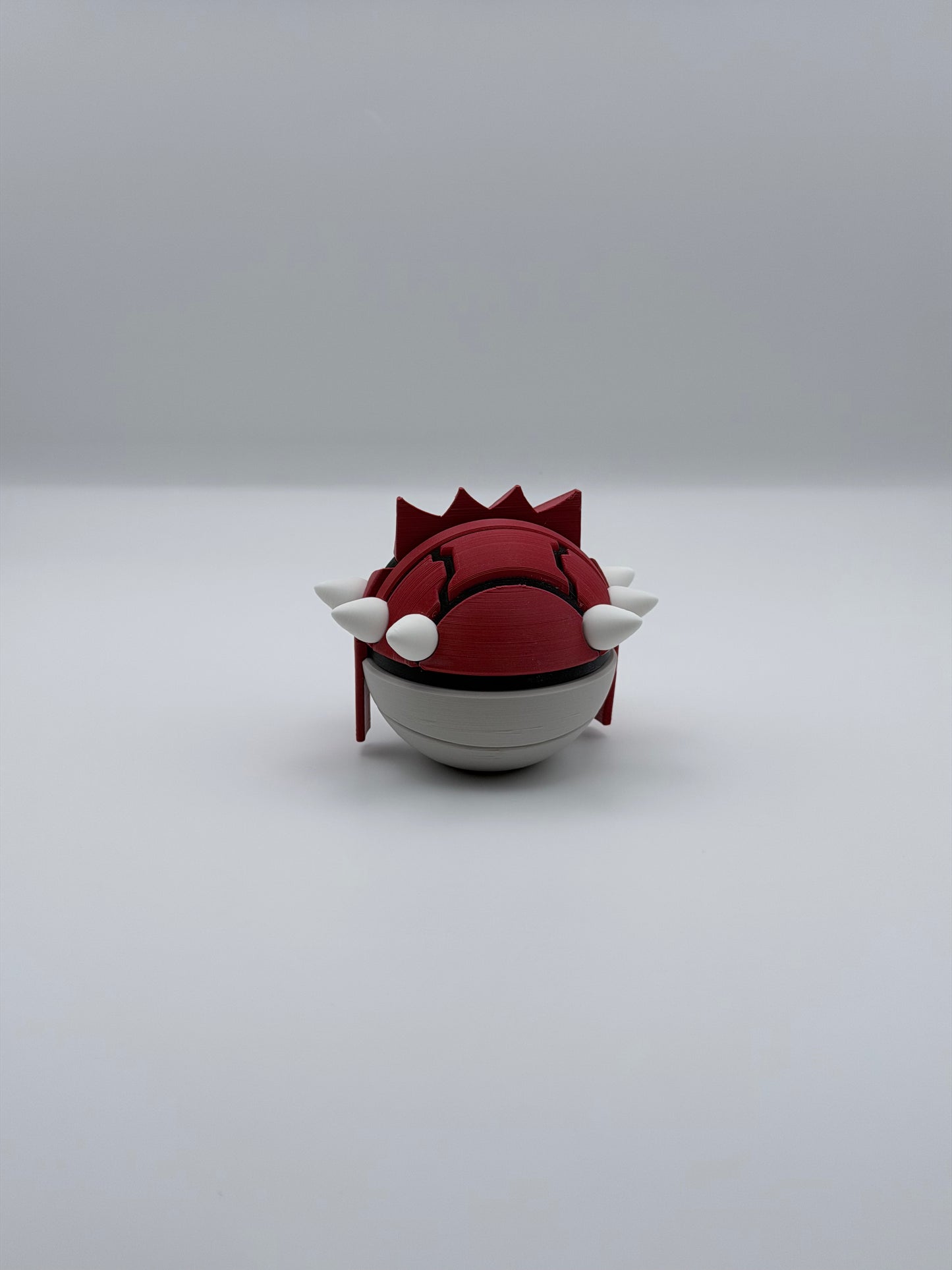 Groudon Inspired Character Ball – Premium 3D Printed Pokémon Display Collectible