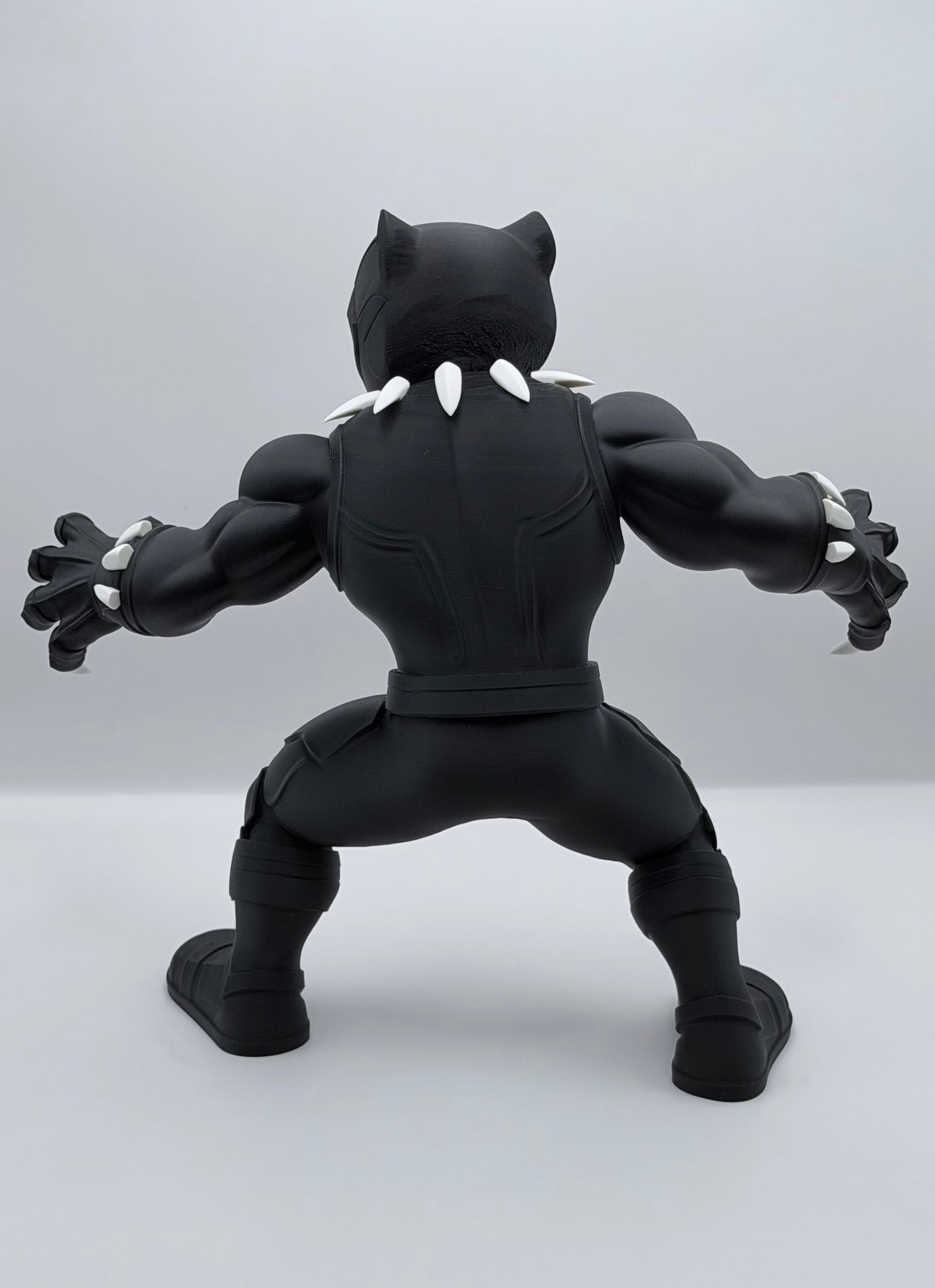 Black Panther Inspired 3D Printed Superhero Collectible Statue