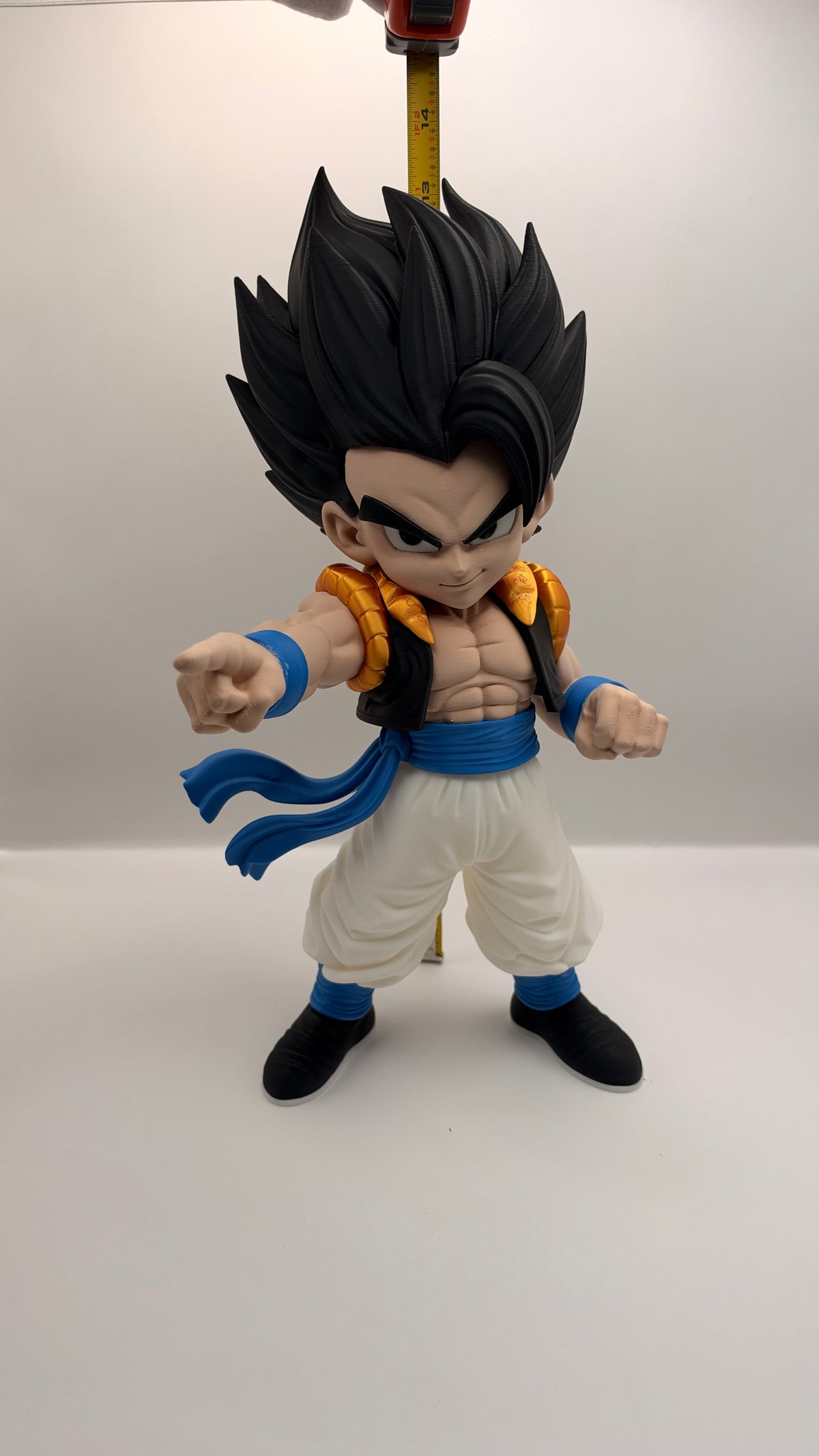 Gogeta Base Form Statue | Dragon Ball Inspired 3D Printed Anime Collectible