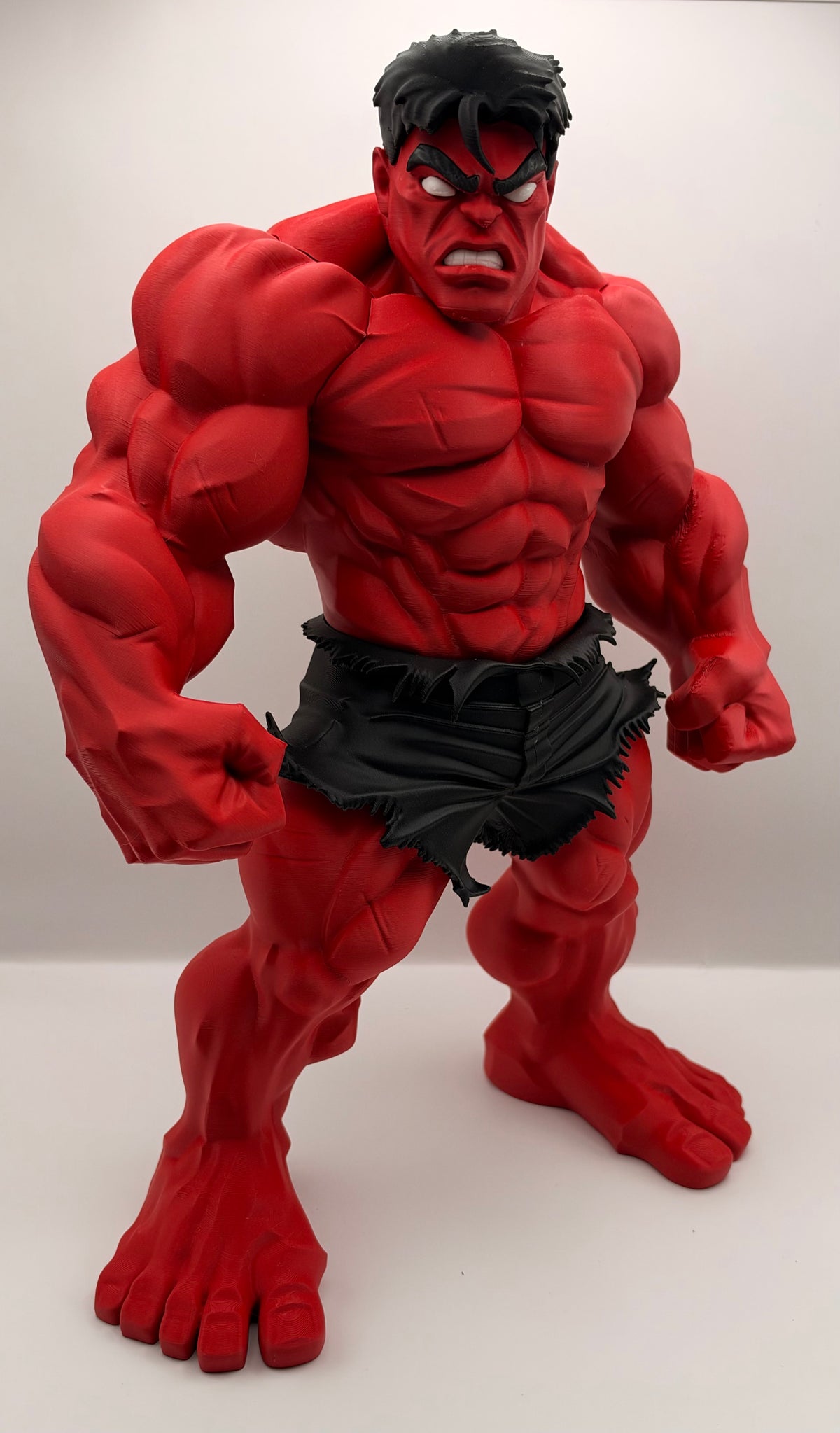 Red Hulk Statue | Marvel Inspired 15” 3D Printed Collectible | Superhero Display Figure Decor (Copy)