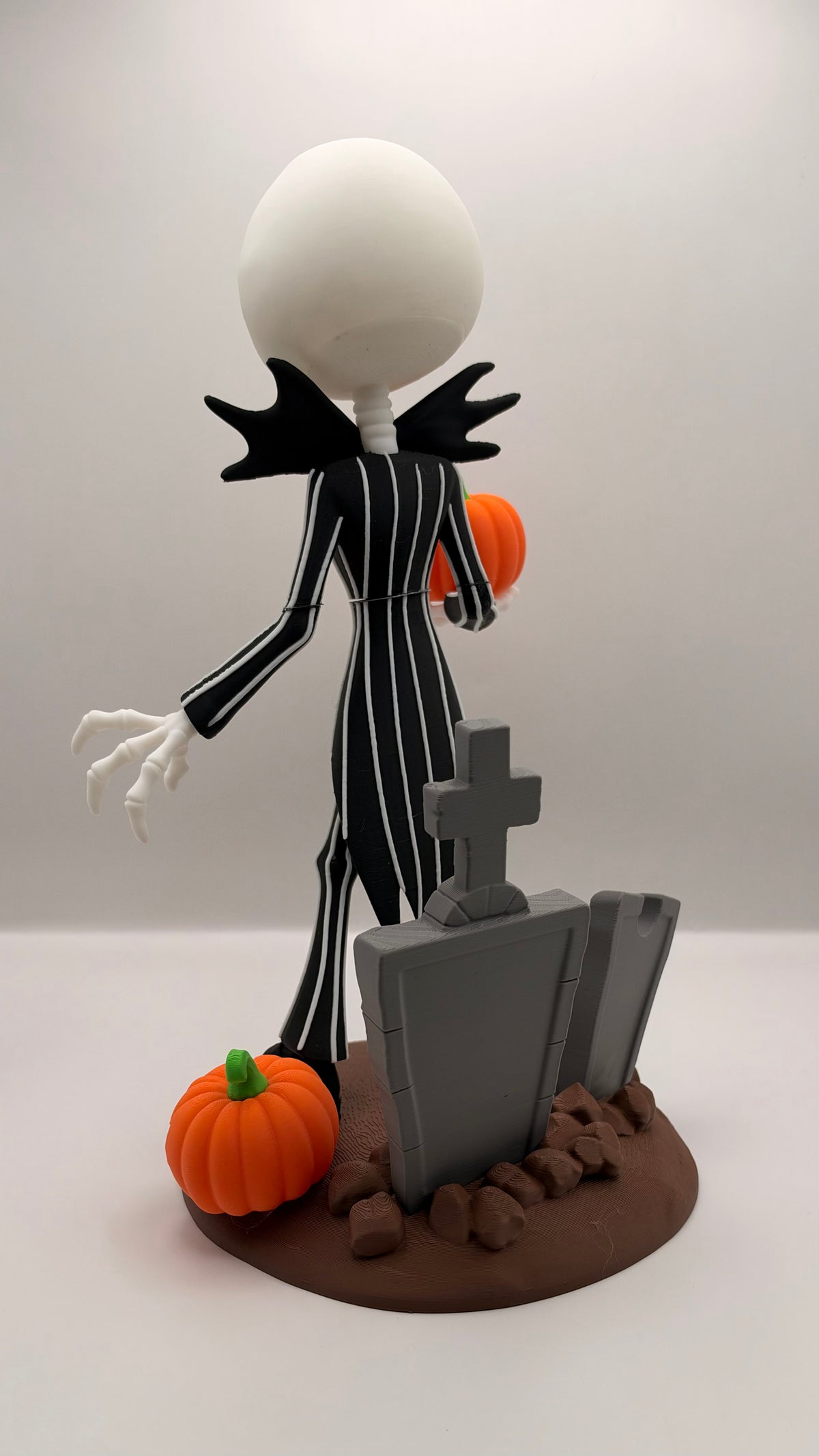 Jack Skellington Halloween Graveyard Statue | 3D Printed Nightmare Before Christmas Inspired Collectible