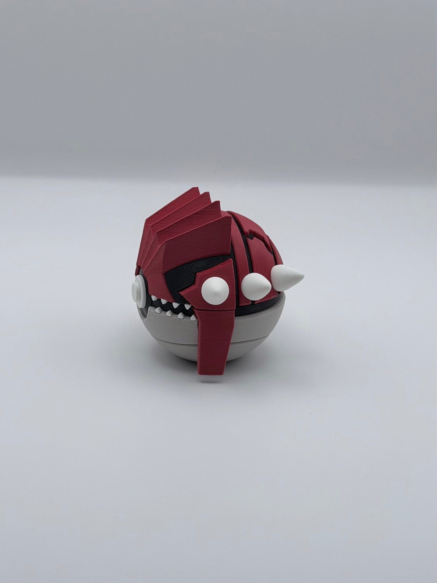 Groudon Inspired Character Ball – Premium 3D Printed Pokémon Display Collectible