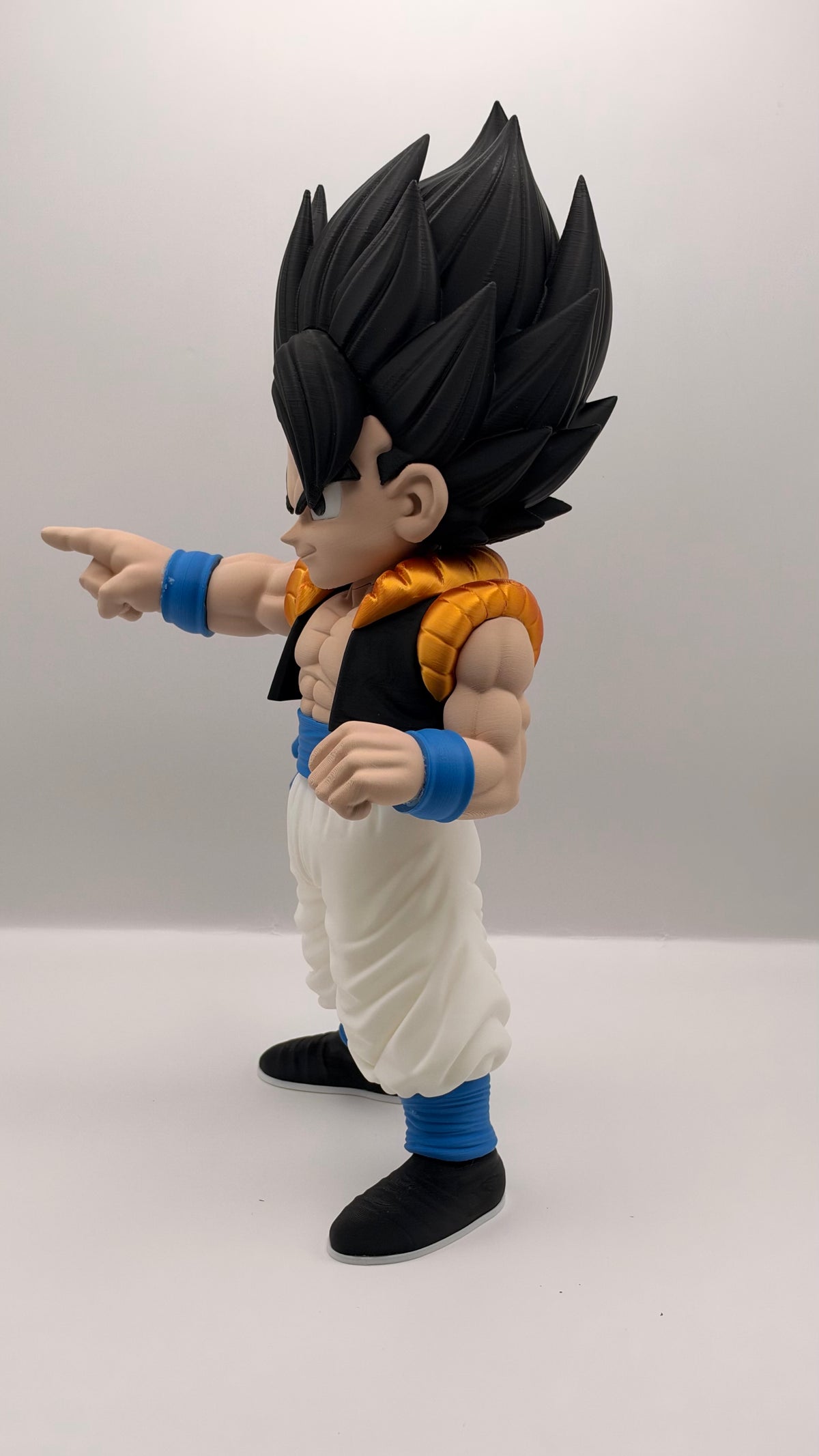 Gogeta Base Form Statue | Dragon Ball Inspired 3D Printed Anime Collectible