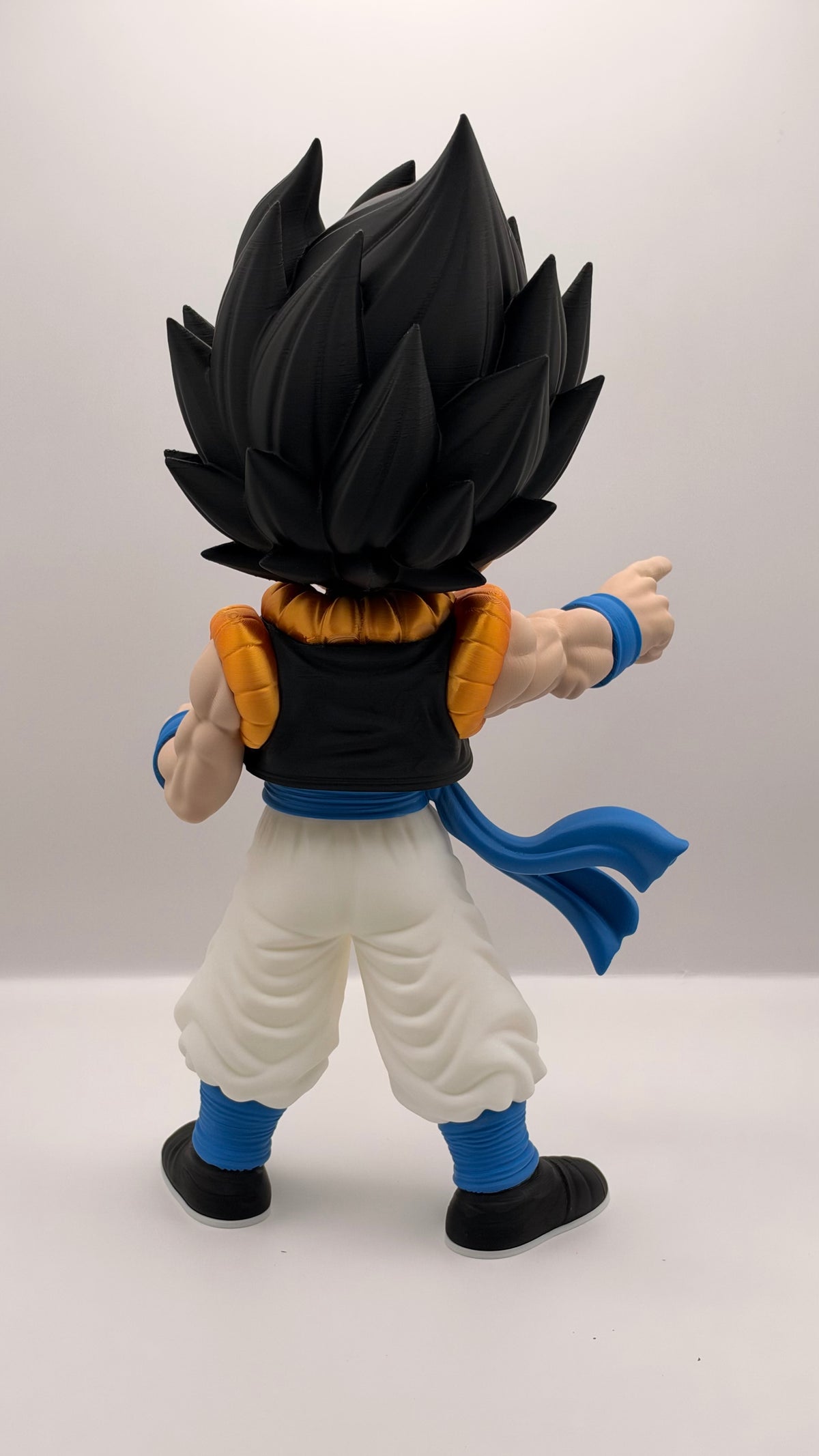 Gogeta Base Form Statue | Dragon Ball Inspired 3D Printed Anime Collectible