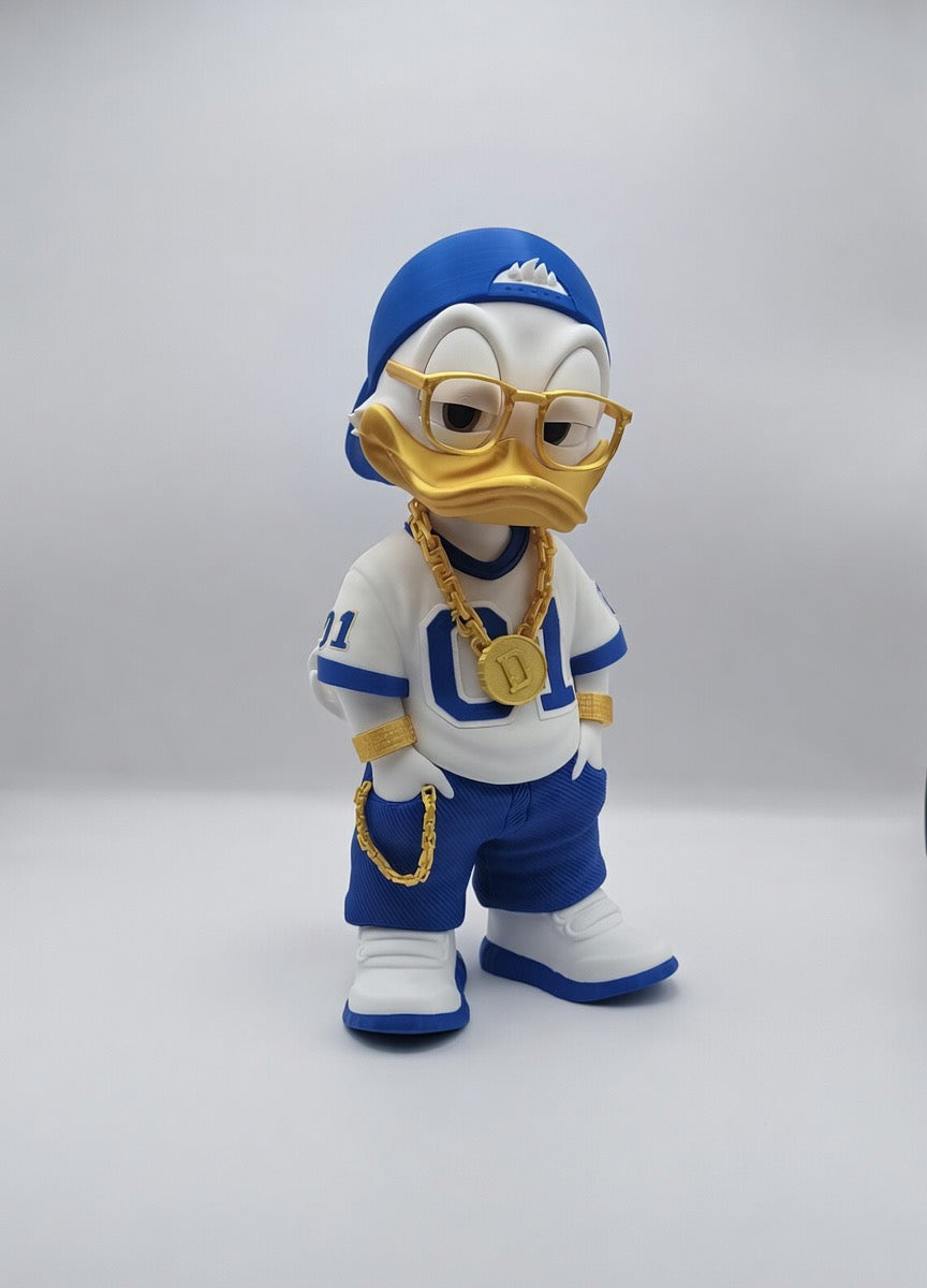 Urban Donald Duck Style 3D Printed Figure 11 Inch Collectible Desk Decor Toy