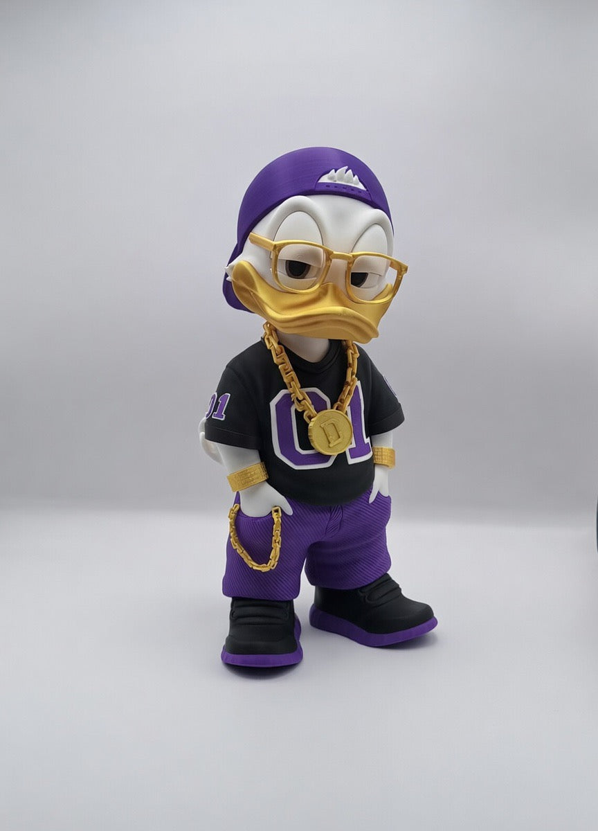 Urban Donald Duck Style 3D Printed Figure 11 Inch Collectible Desk Decor Toy