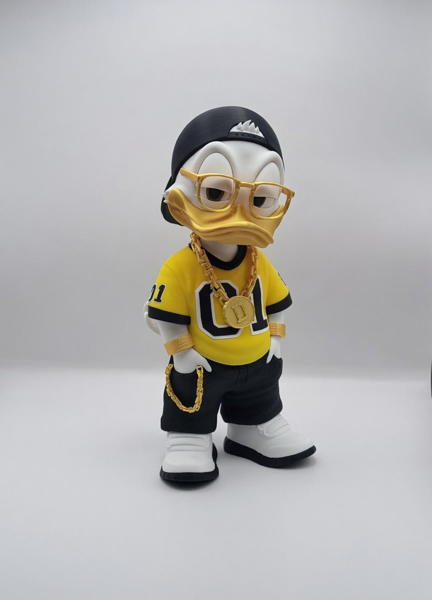 Urban Donald Duck Style 3D Printed Figure 11 Inch Collectible Desk Decor Toy