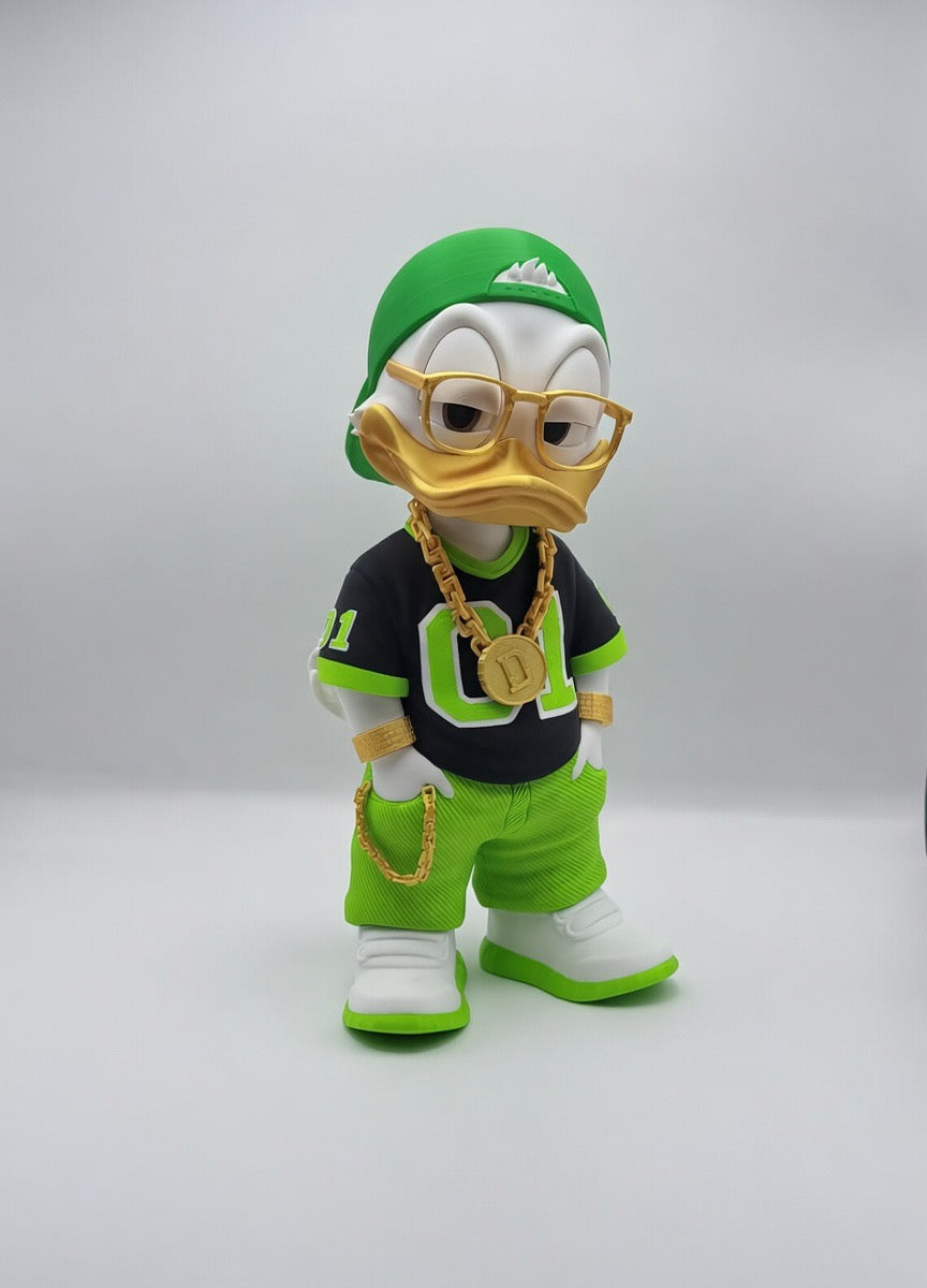 Urban Donald Duck Style 3D Printed Figure 11 Inch Collectible Desk Decor Toy