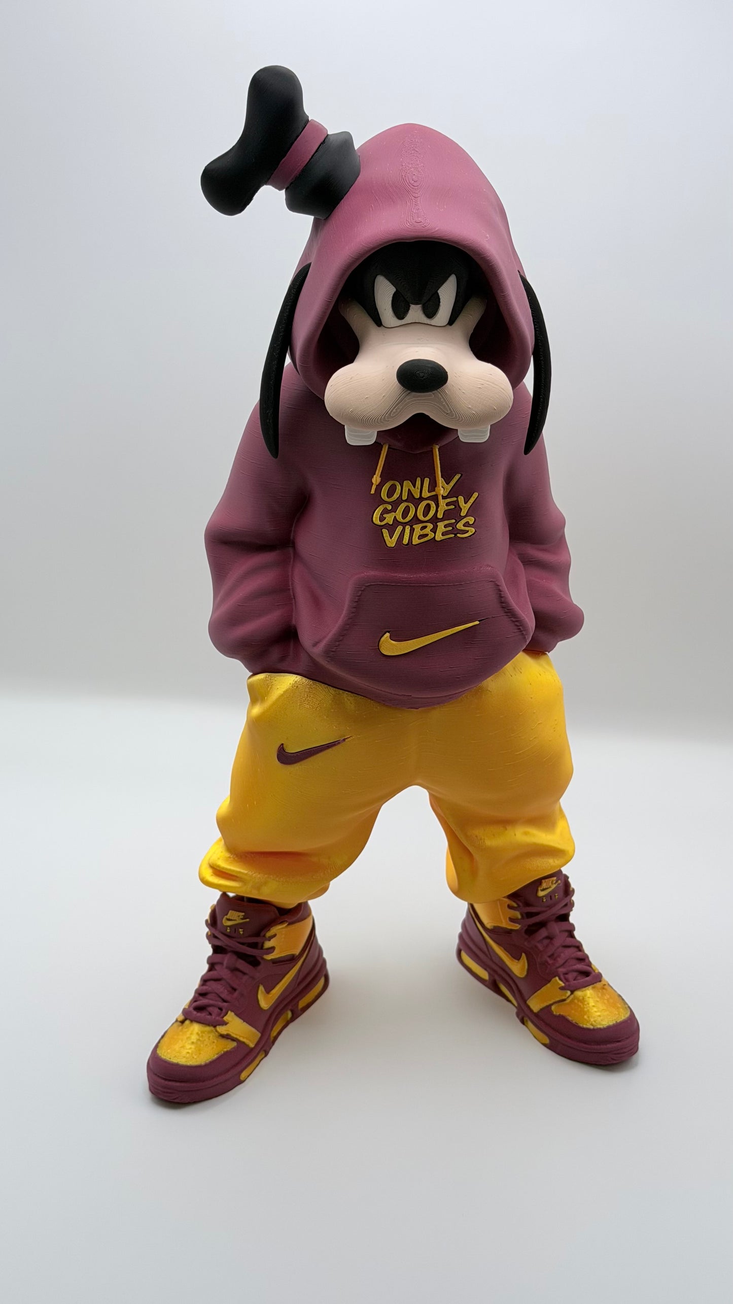 Urban Goofy Inspired 3D Print | Street Style Cartoon Decor Figure