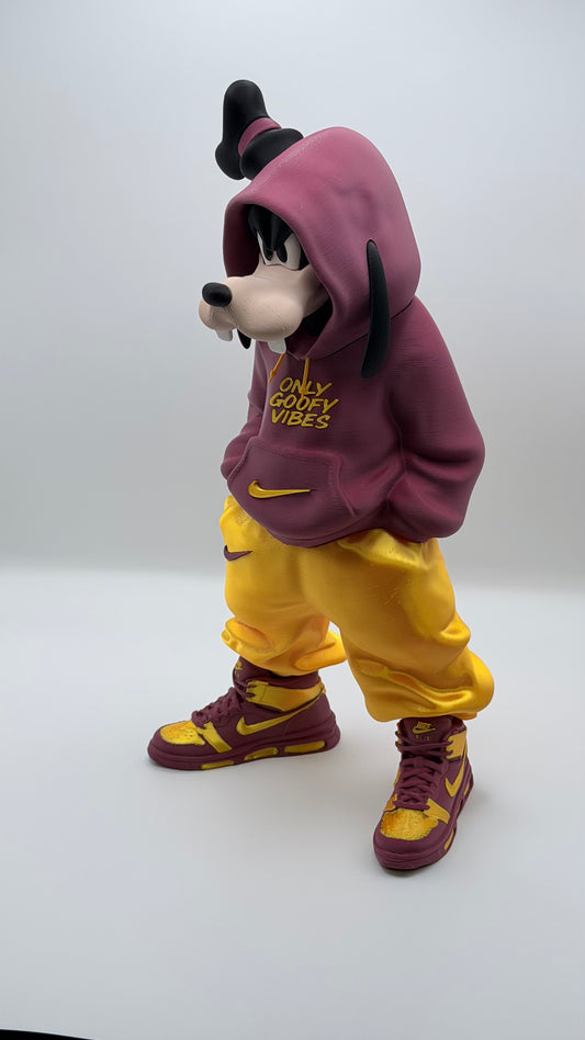 Urban Goofy Inspired 3D Print | Street Style Cartoon Decor Figure