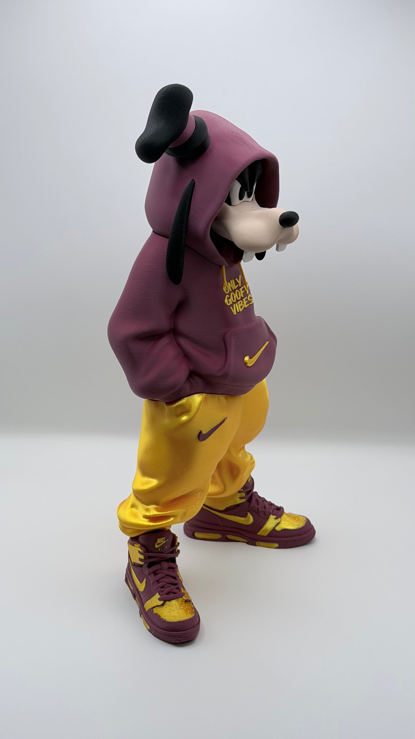 Urban Goofy Inspired 3D Print | Street Style Cartoon Decor Figure