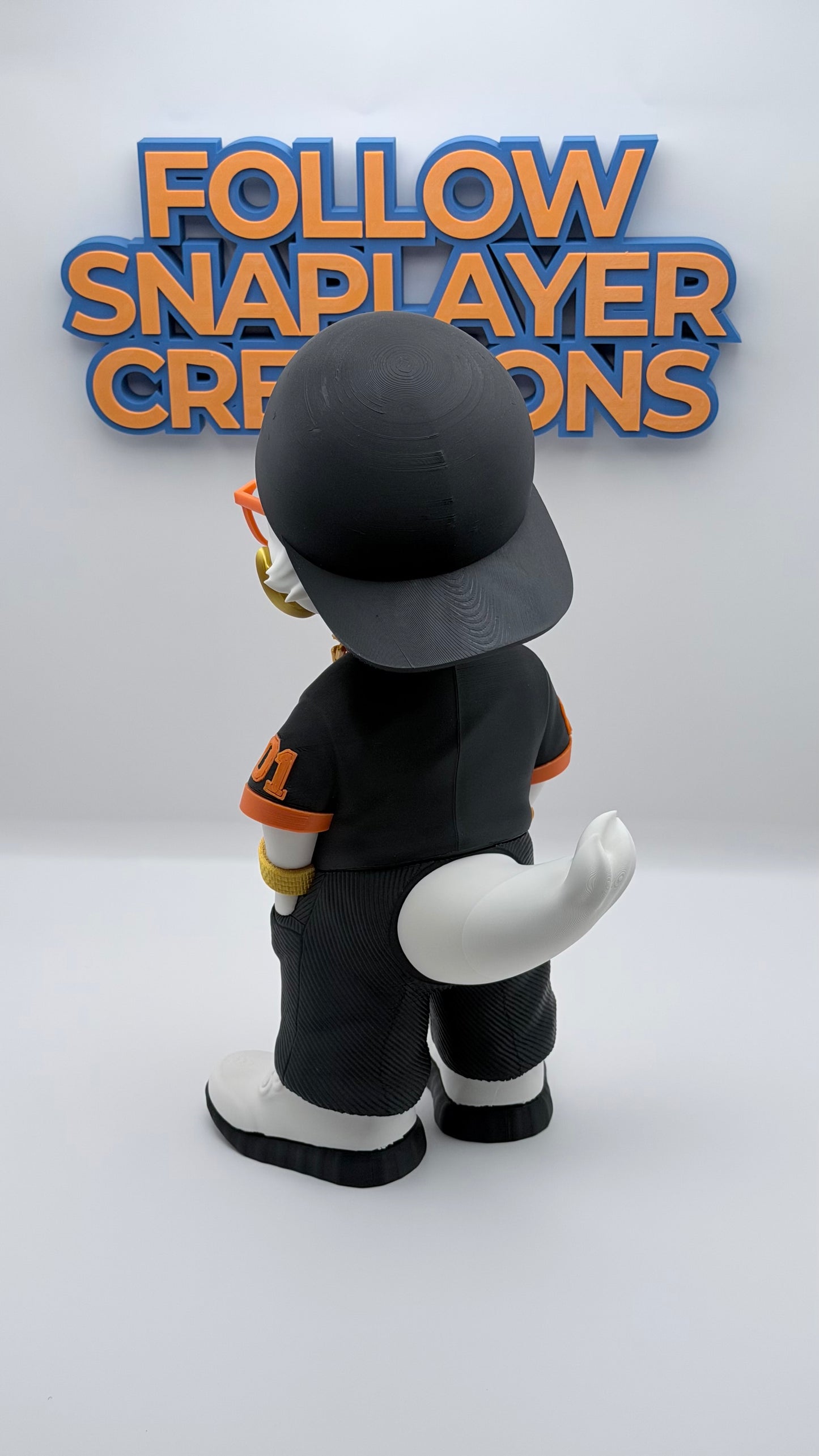 Urban Donald Duck Style 3D Printed Figure 11 Inch Collectible Desk Decor Toy