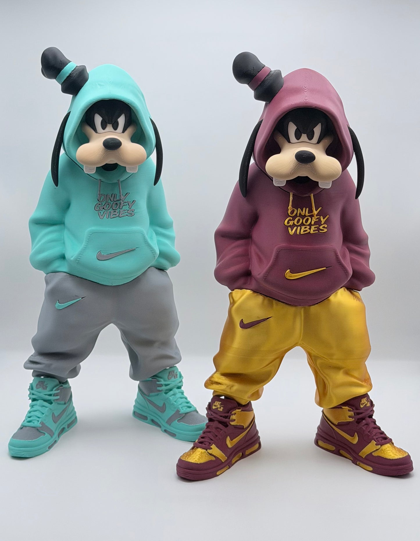 Urban Goofy Inspired 3D Print | Street Style Cartoon Decor Figure