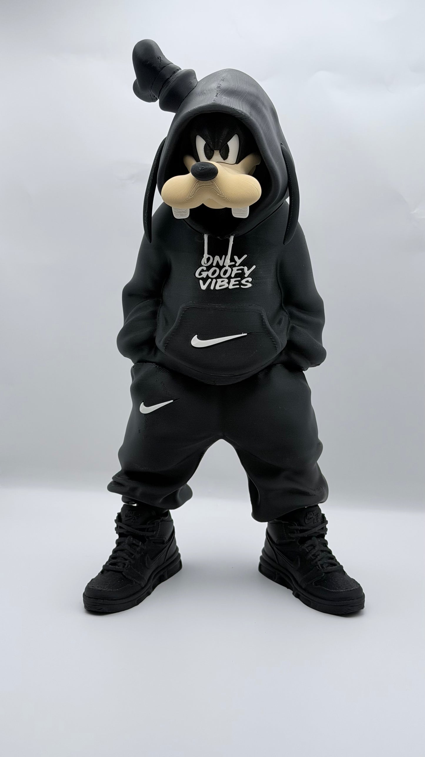 Urban Goofy Inspired 3D Print | Street Style Cartoon Decor Figure