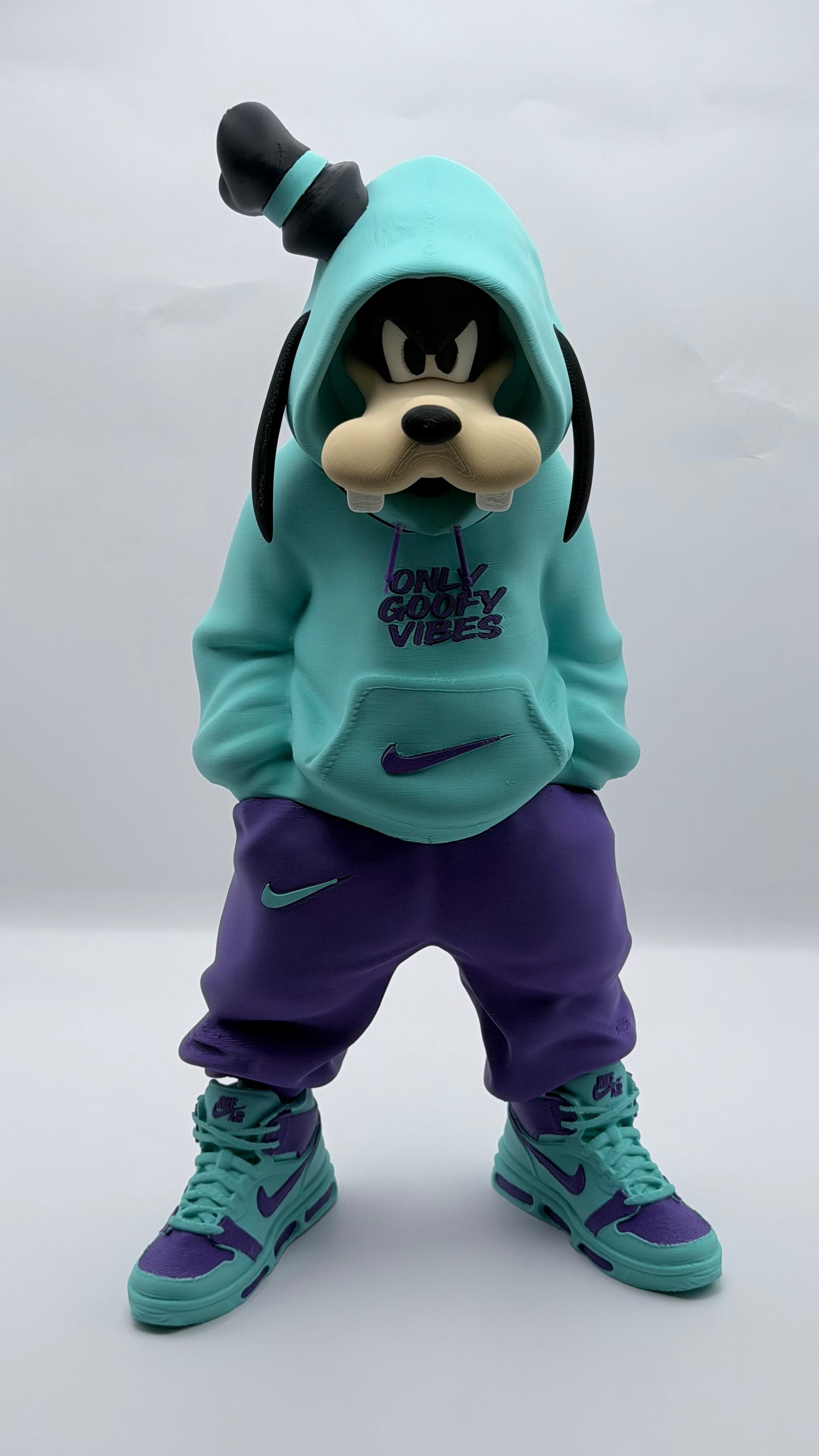 Urban Goofy Inspired 3D Print | Street Style Cartoon Decor Figure