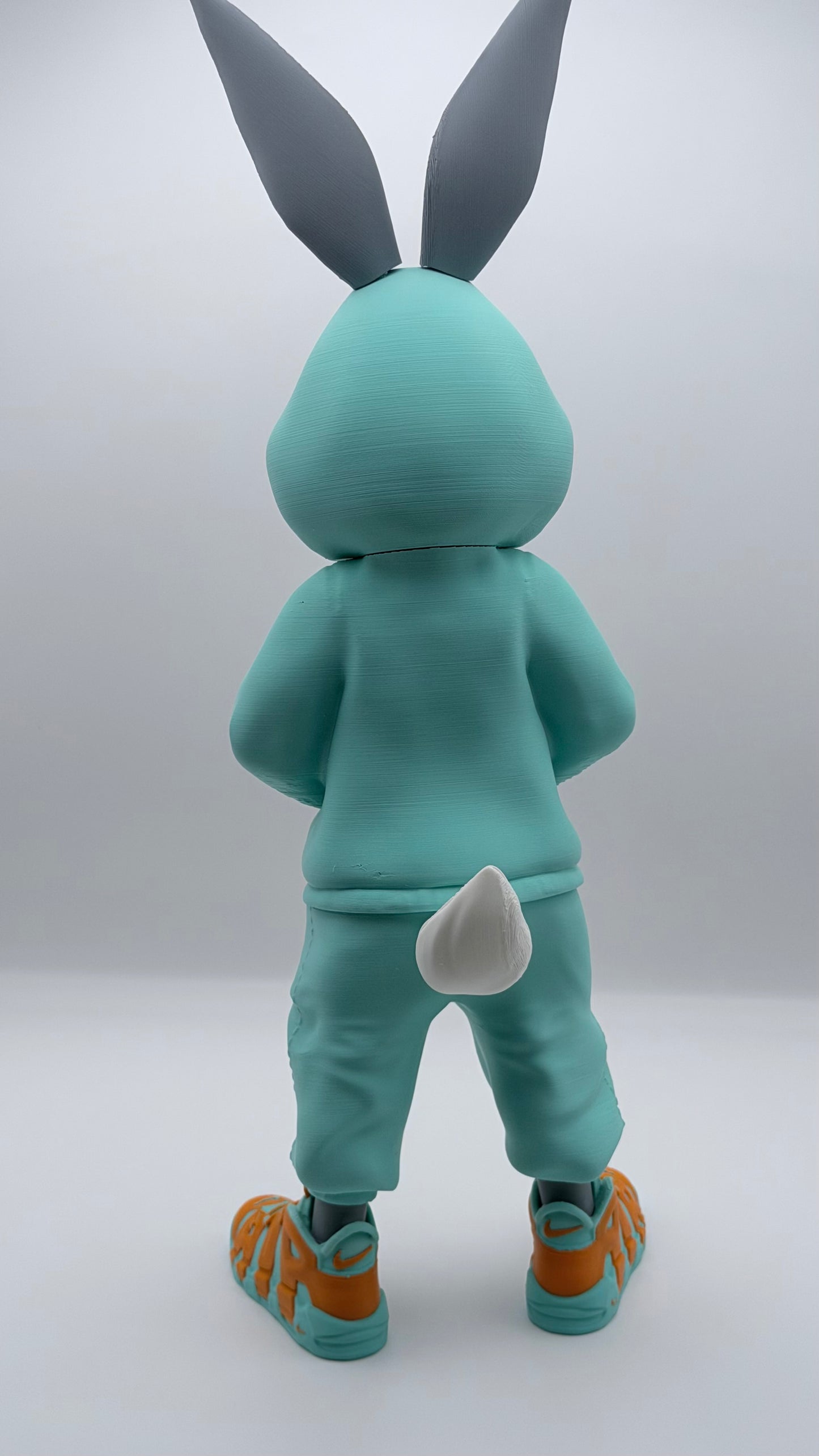 Urban Bugs Bunny 3D Print | 13” Streetwear Style Figure | Custom Cartoon Collectible | Desk Setup Decor | Unique Gift