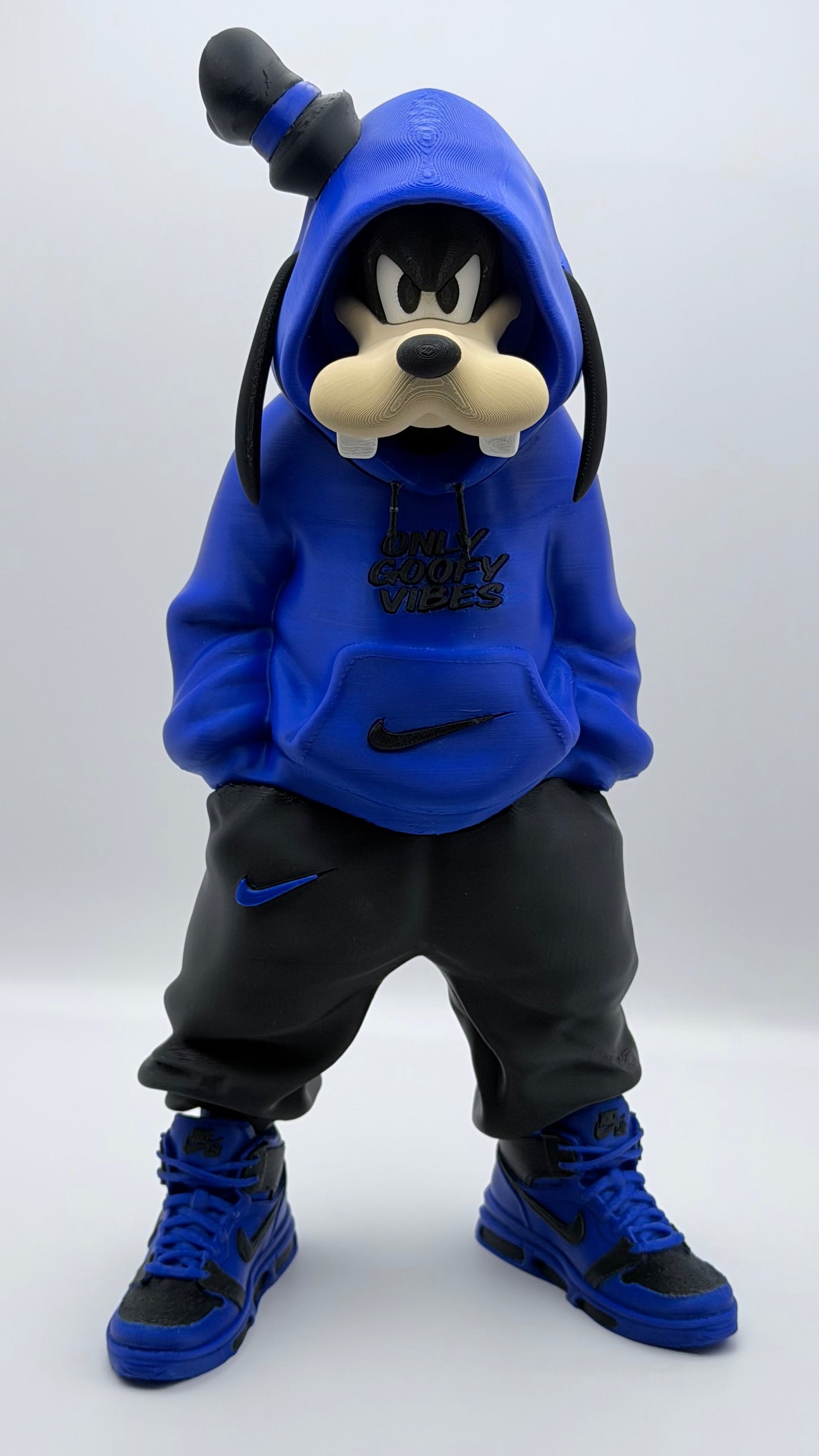 Urban Goofy Inspired 3D Print | Street Style Cartoon Decor Figure