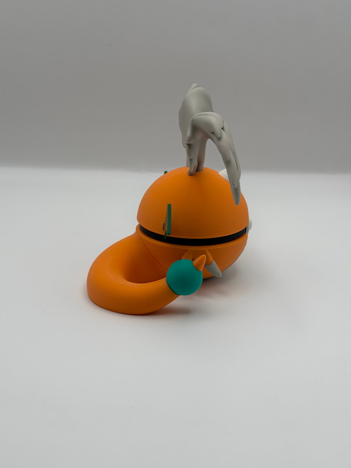Mega Dragonite Poké Ball | 3D Printed Dragon Fusion Collectible