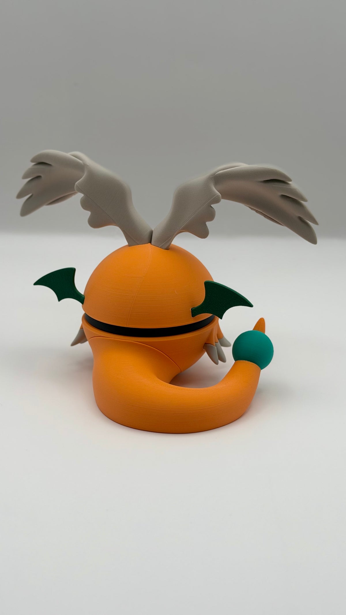 Mega Dragonite Poké Ball | 3D Printed Dragon Fusion Collectible
