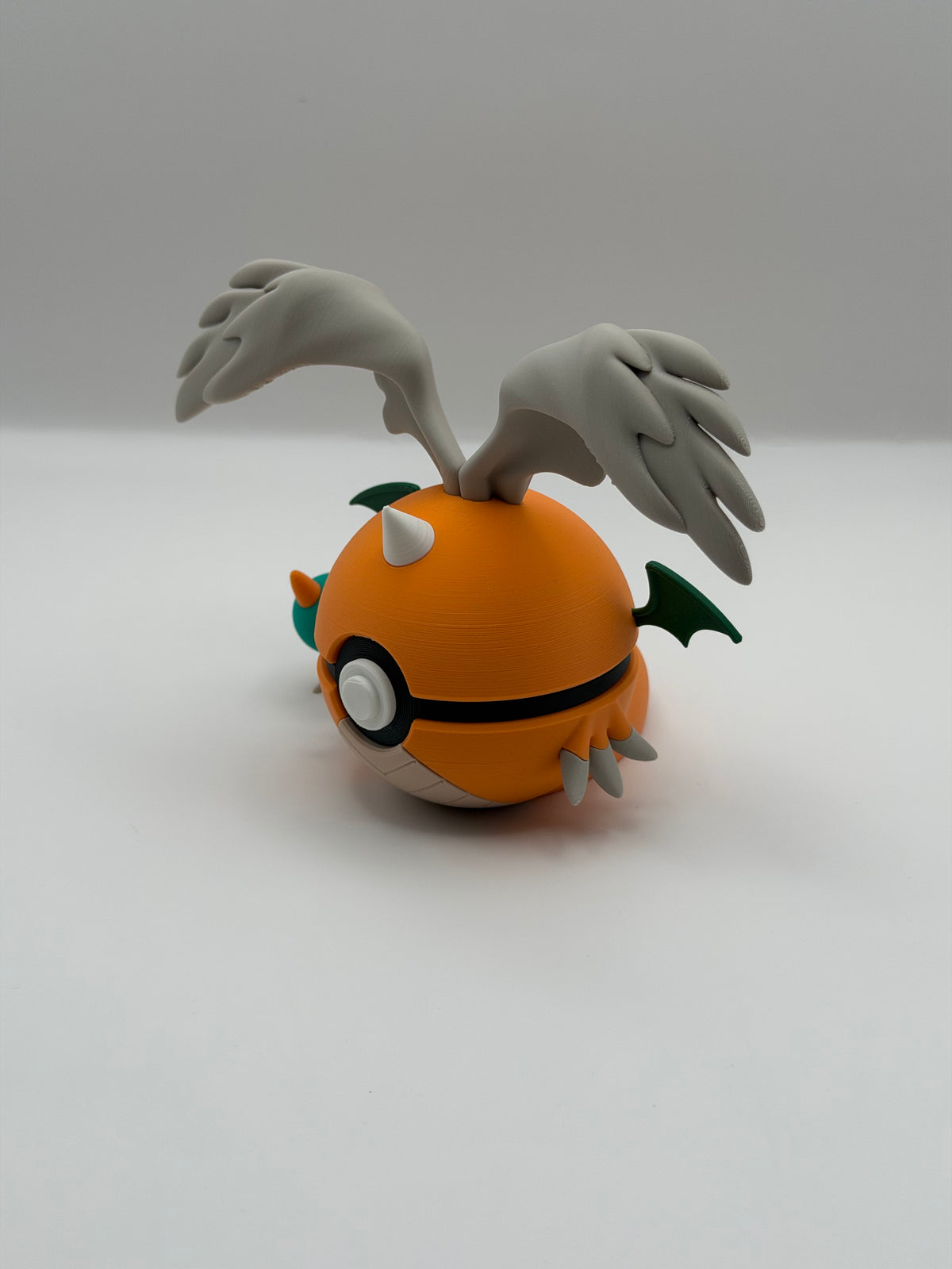 Mega Dragonite Poké Ball | 3D Printed Dragon Fusion Collectible