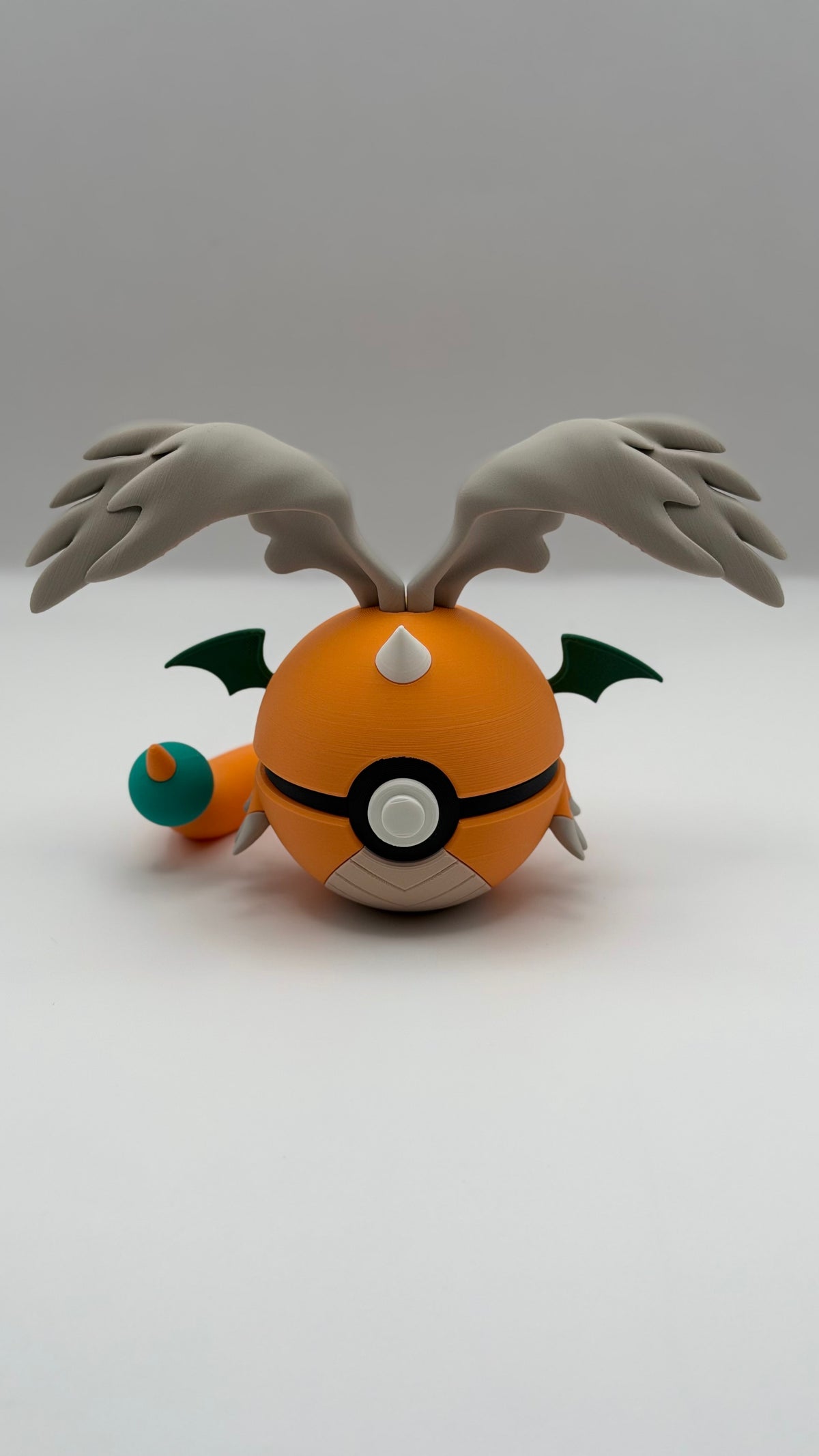 Mega Dragonite Poké Ball | 3D Printed Dragon Fusion Collectible
