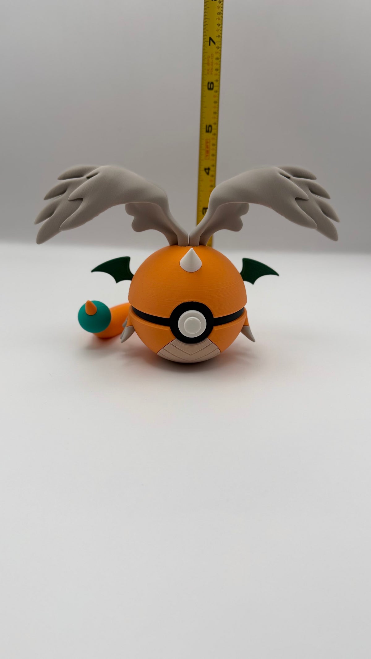 Mega Dragonite Poké Ball | 3D Printed Dragon Fusion Collectible