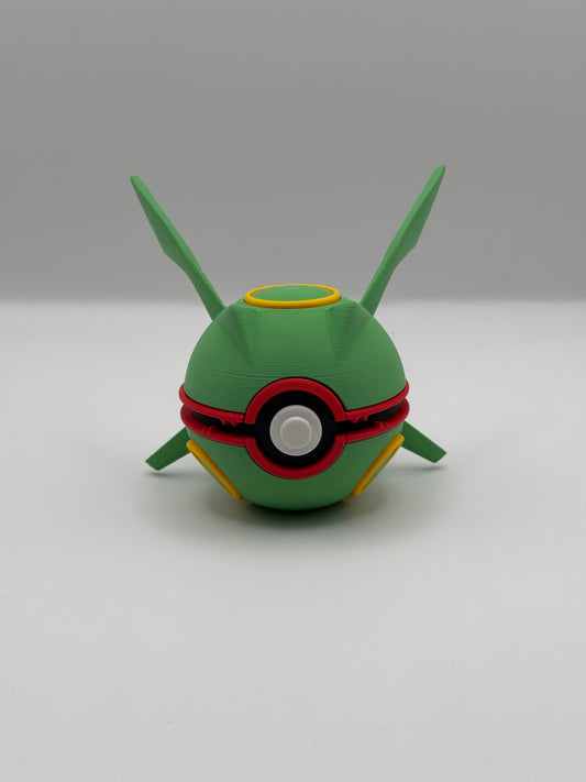 Rayquaza Poké Ball | 3D Printed Legendary Dragon Collectible